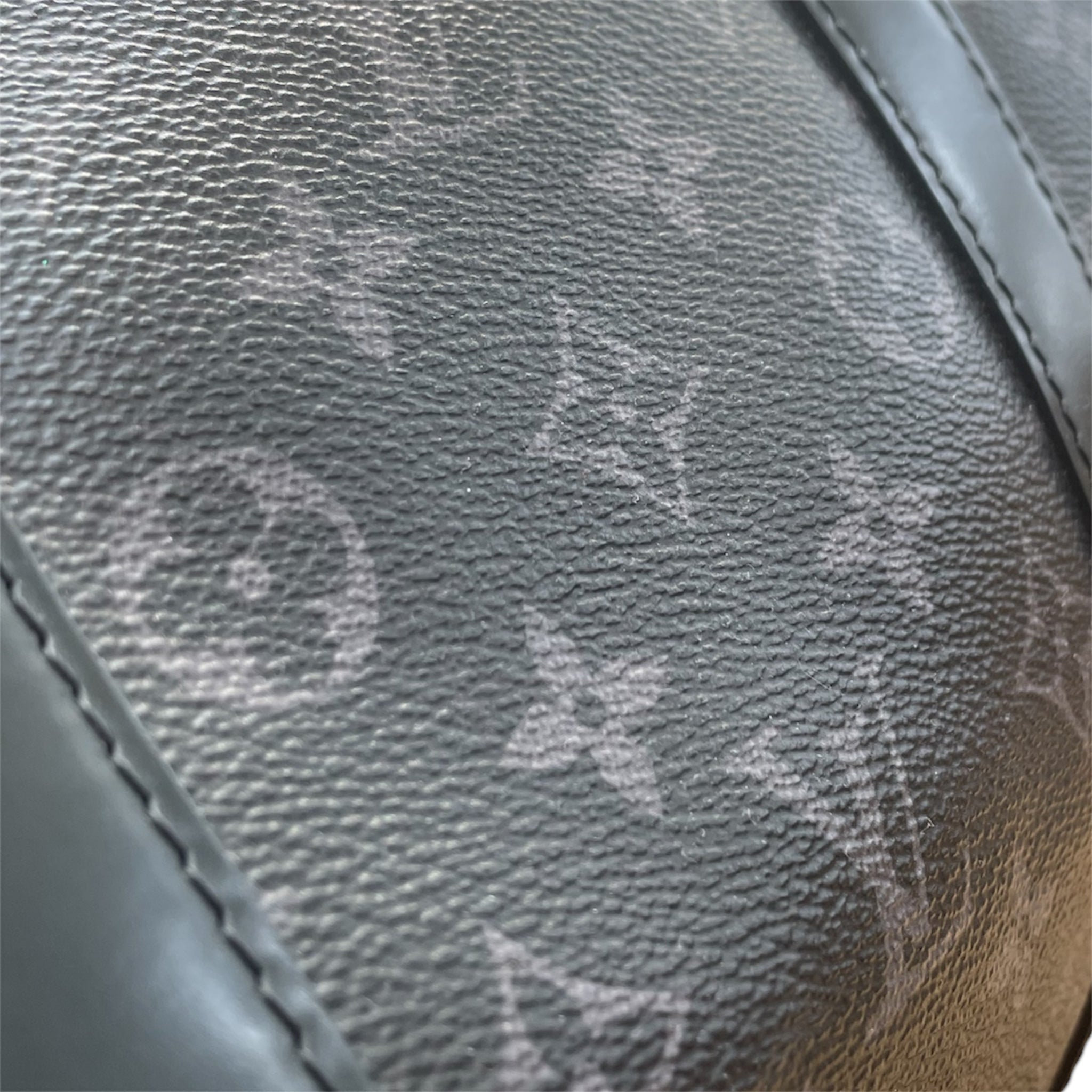 LOUIS VUITTON/Luggage/Monogram/Leather/BLK/Keepall Bandouliere 55 view 7