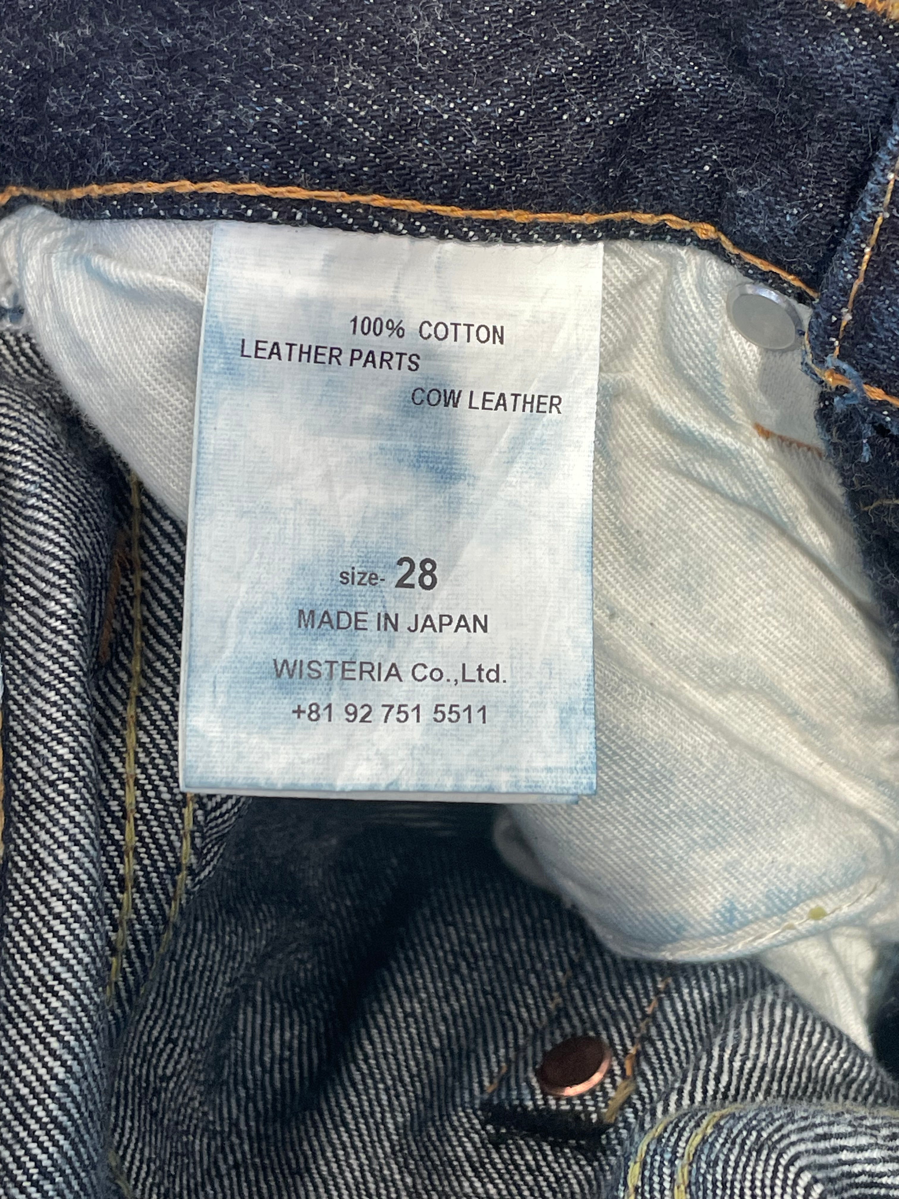 FUJITO/Straight Pants/0/Denim/IDG/Selvidge Denim view 3