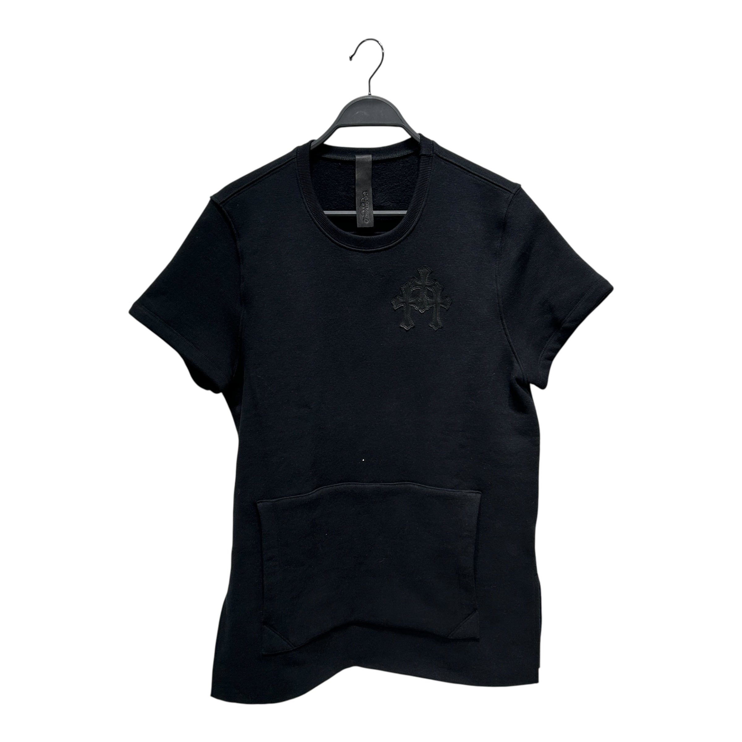CHROME HEARTS/Sweatshirt/L/Cotton/BLK/TRIPLE CROSS SS SWEATSHIRT view 2