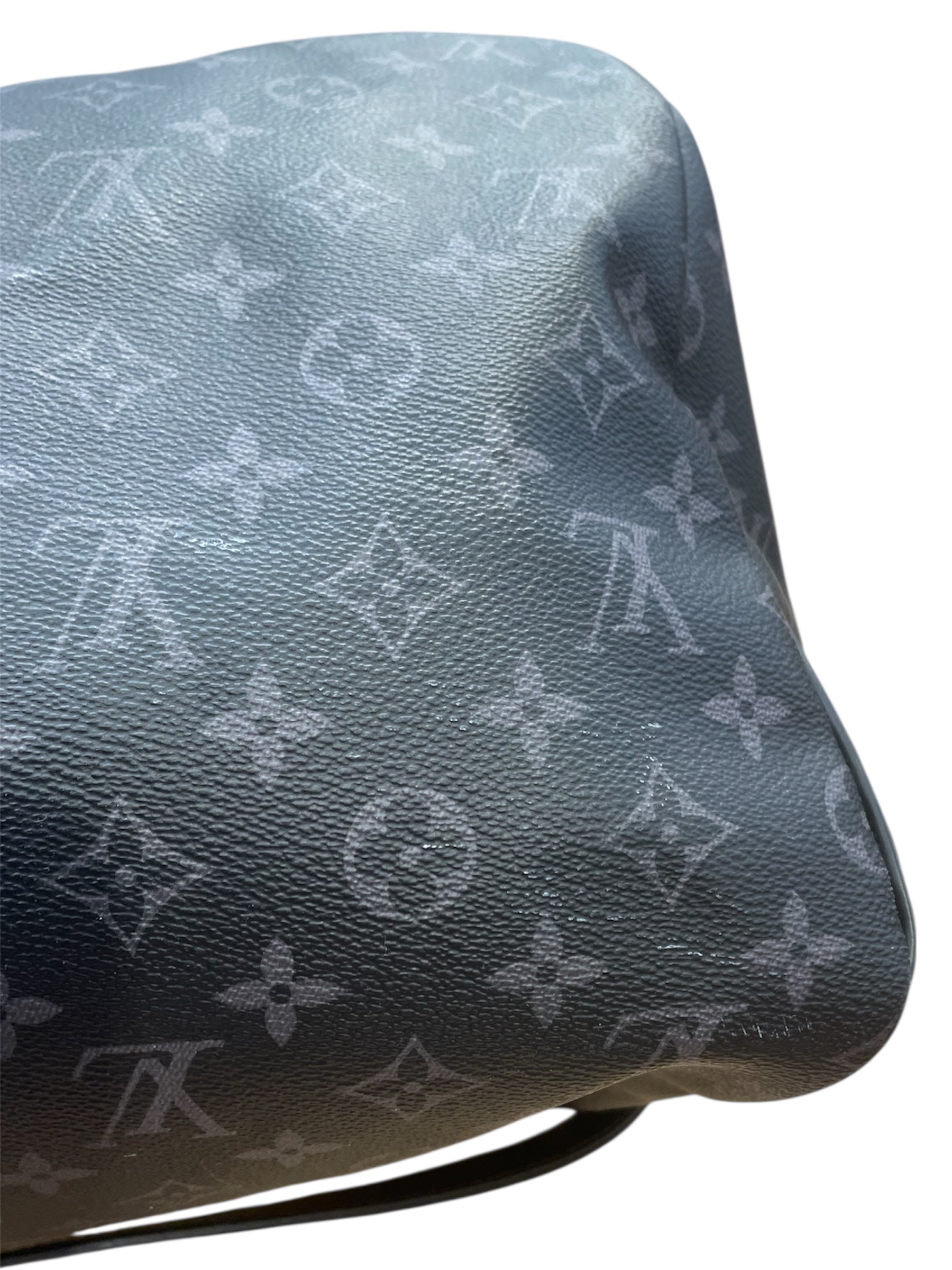 LOUIS VUITTON/Luggage/Monogram/Leather/BLK/Keepall Bandouliere 55 view 10