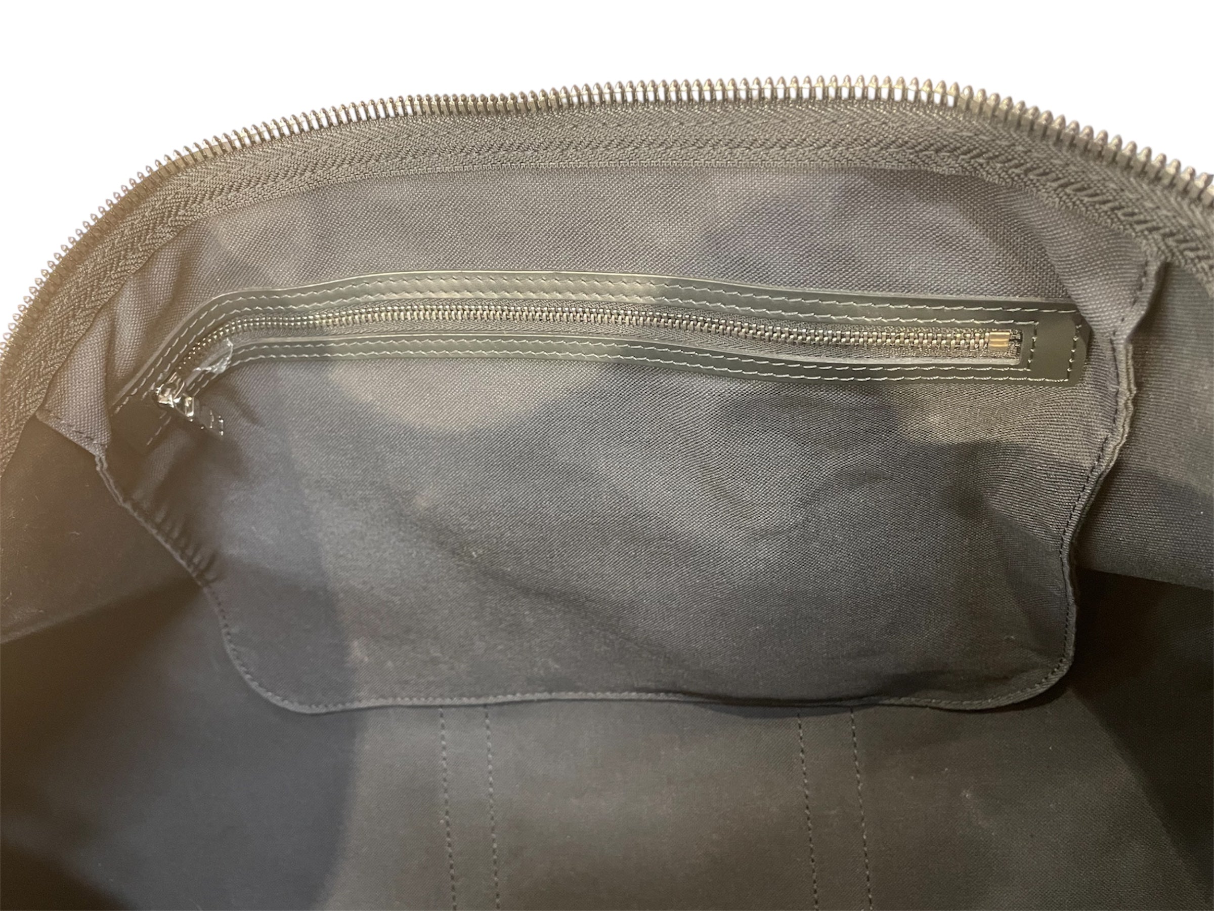 LOUIS VUITTON/Luggage/Monogram/Leather/BLK/Keepall Bandouliere 55 view 6