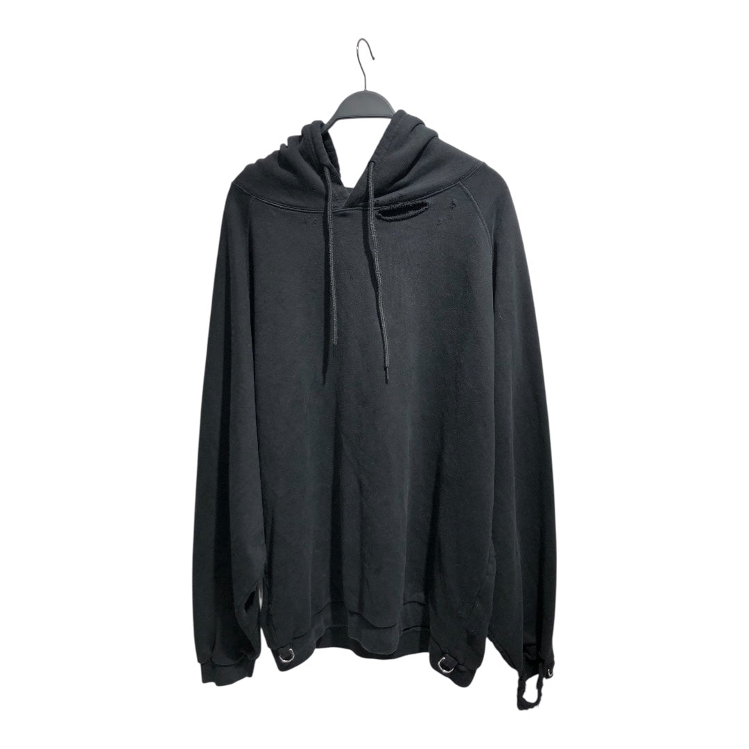 RAF SIMONS/Hoodie/M/Cotton/BLK/Oversize/ view 1