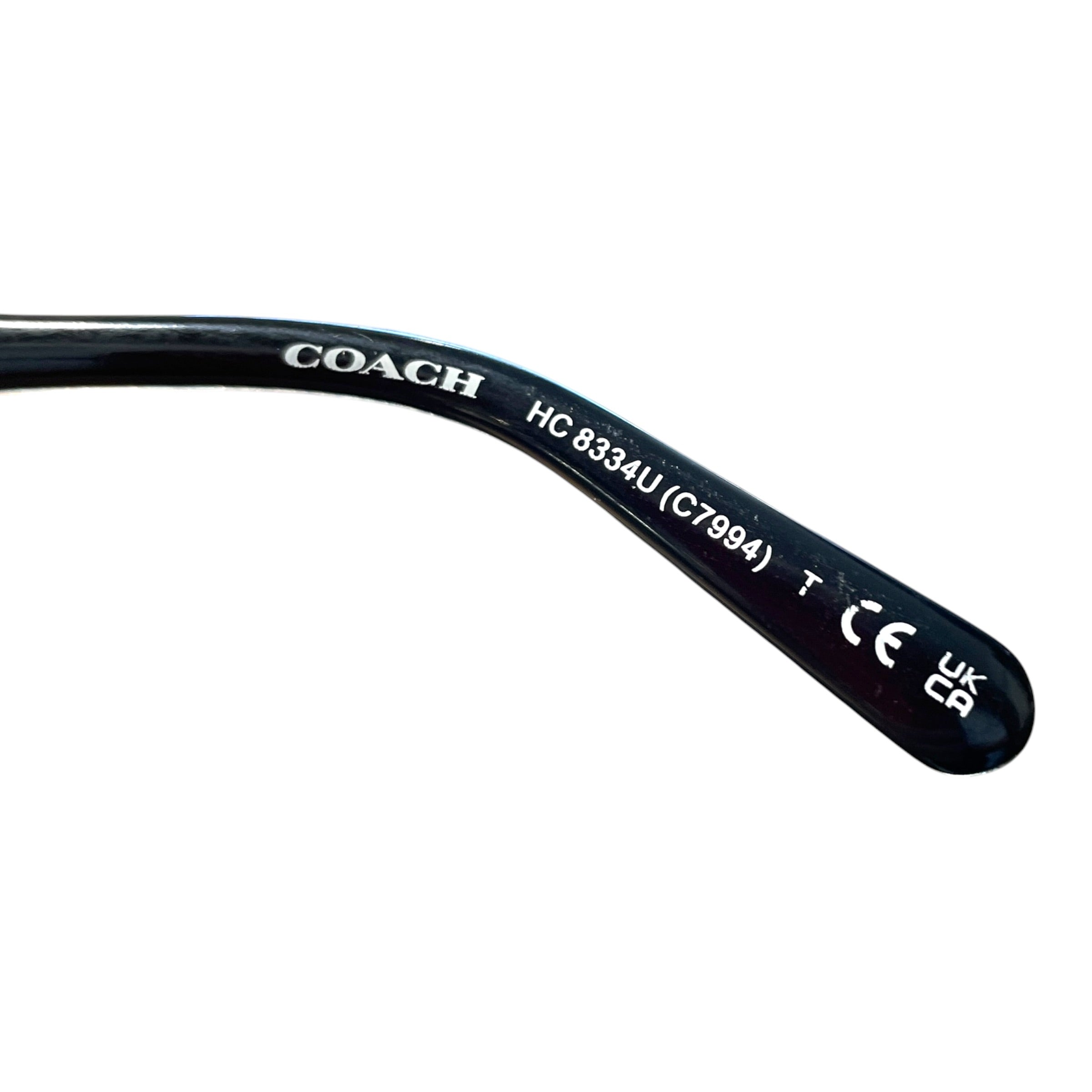 COACH/Sunglasses/Plastic/BLK/HC8334U view 4