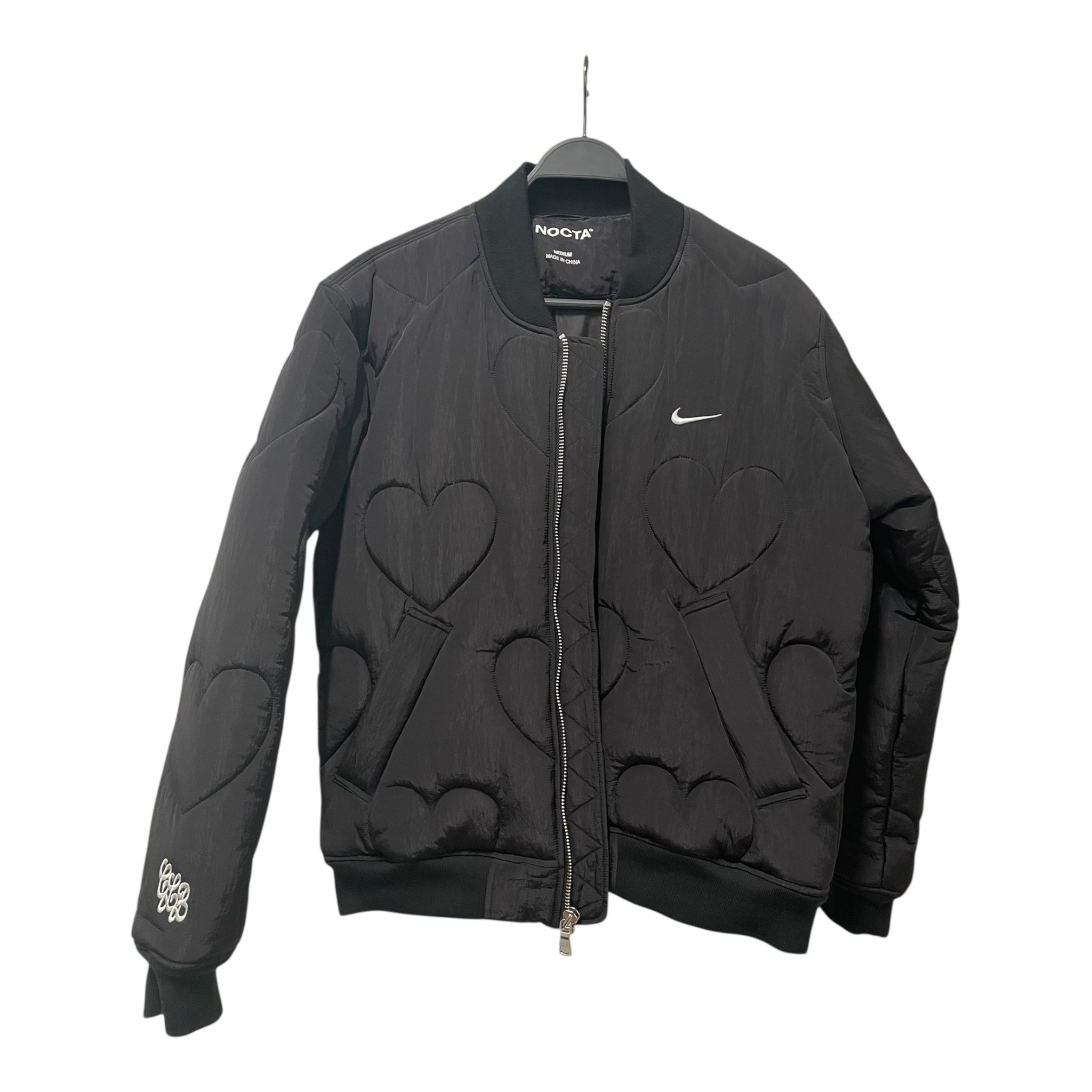 NOCTA/NIKE/Jacket/M/Nylon/BLK/Hearts All Over view 1