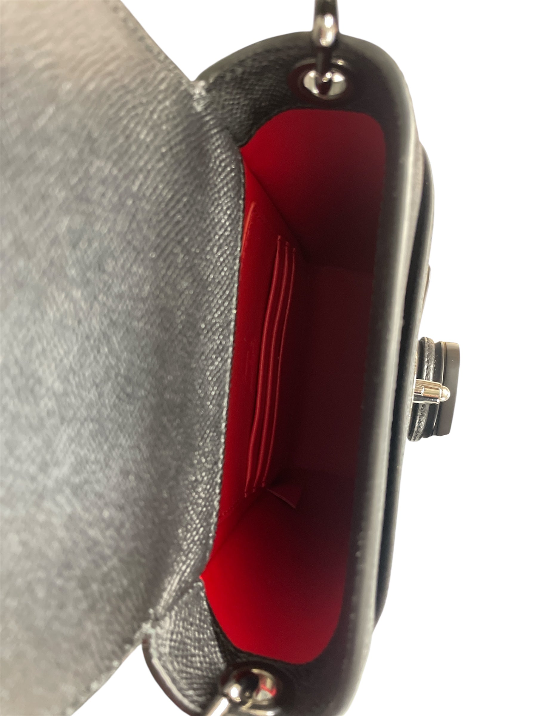 Christian Louboutin/Cross Body Bag/Leather/BLK/GROOVY NORTH SOUTH CROSSBODY view 3