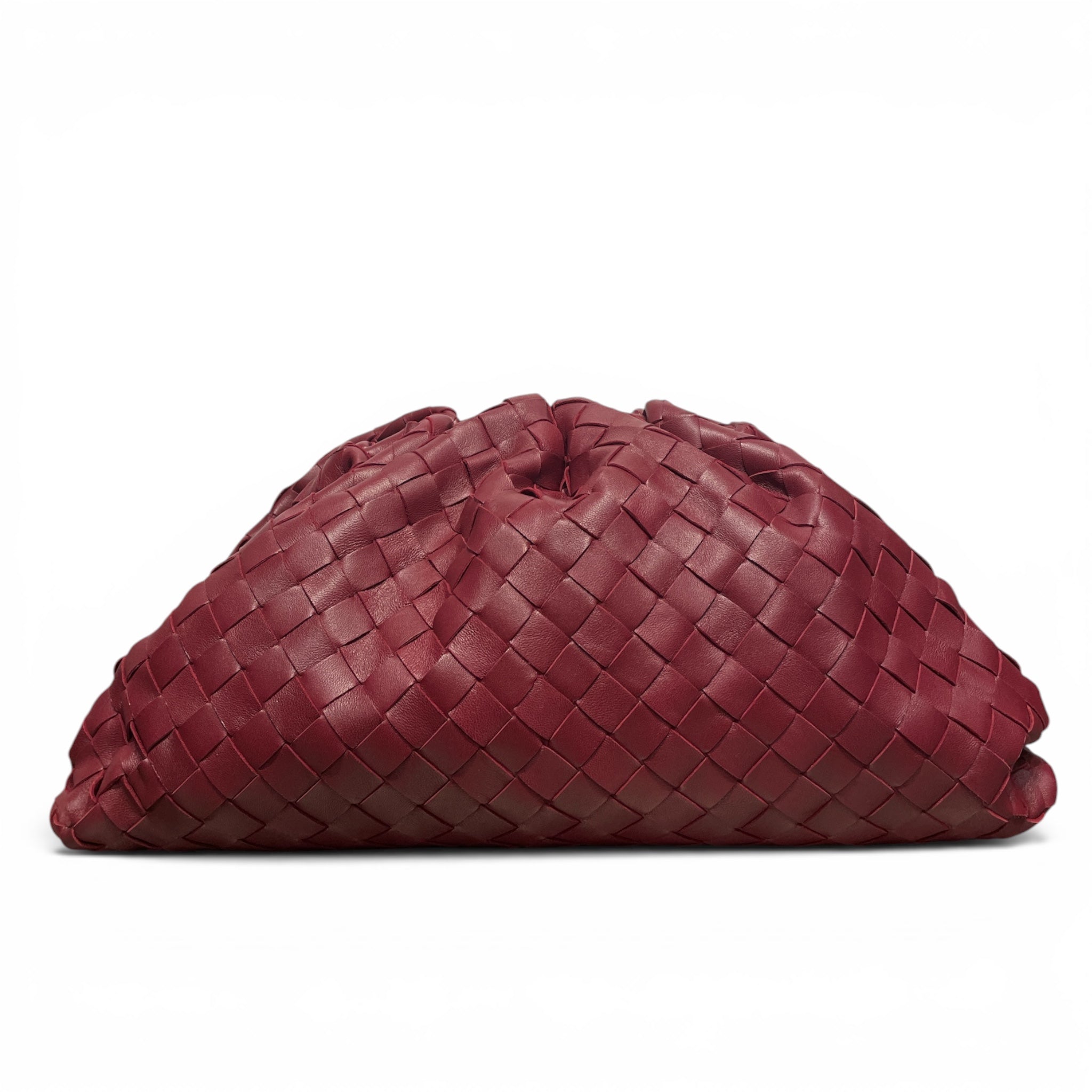 BOTTEGA VENETA/Clutch Bag/Gingham Check/Leather/BRD/DUMPLING8-B08891057U view 1