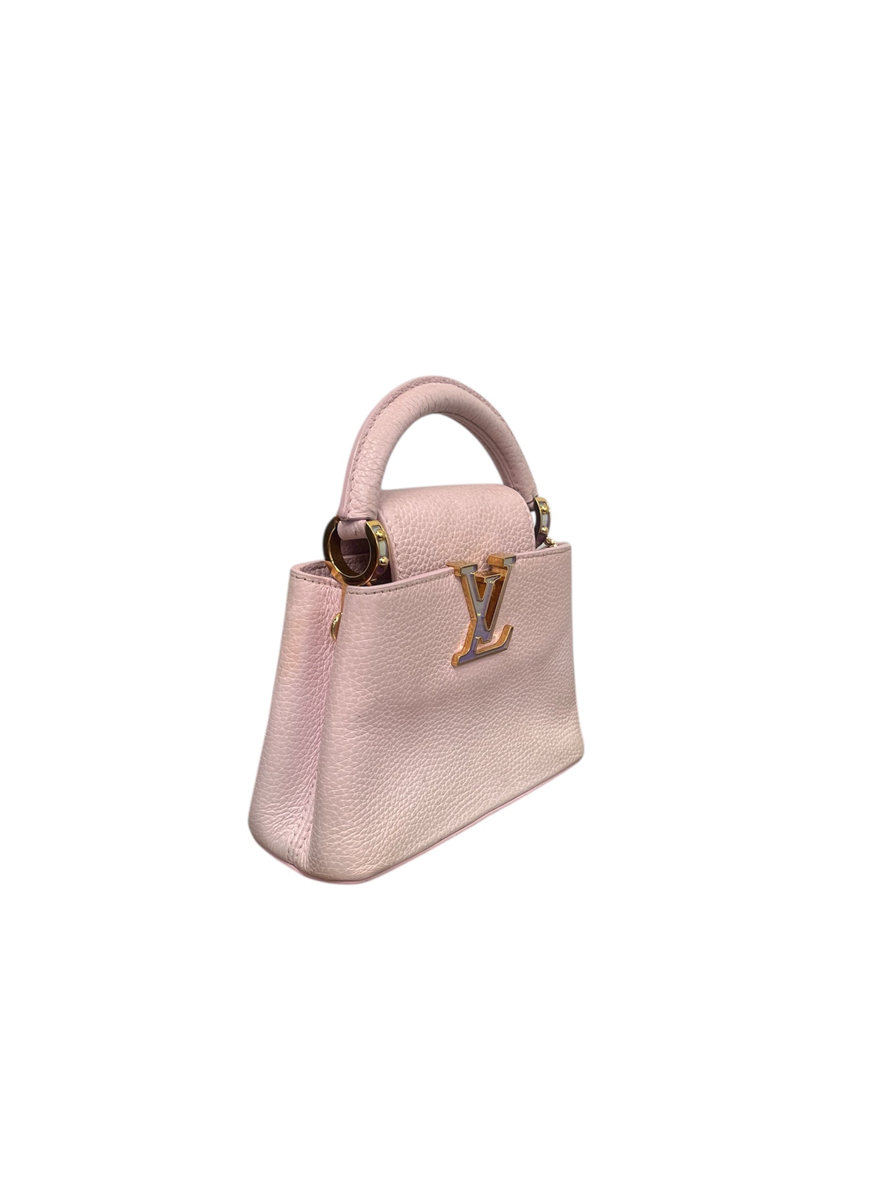LOUIS VUITTON/Clutch Bag/Leather/PNK/TAURILLON SKI CAPUCINES SE view 5