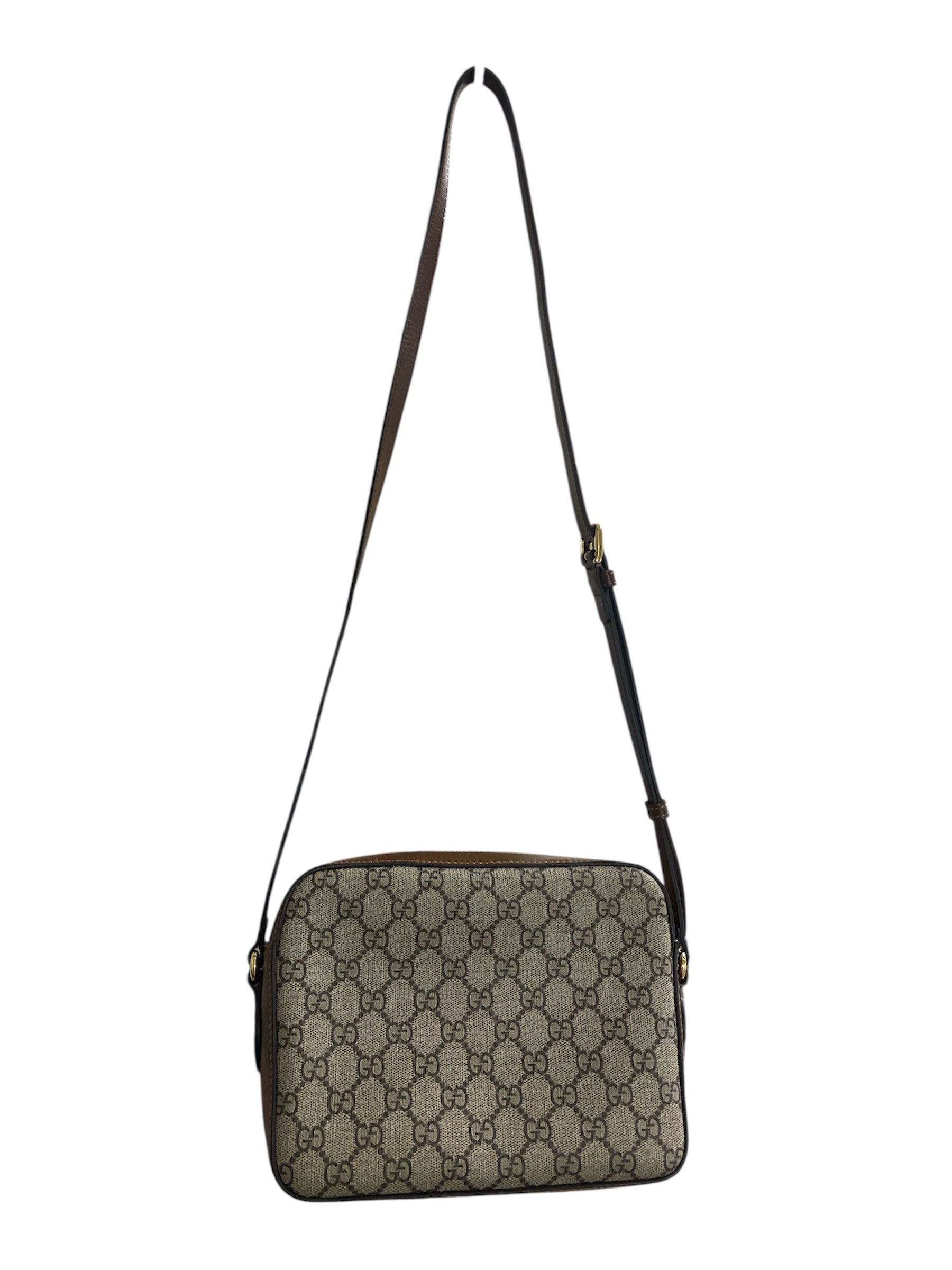 GUCCI/Cross Body Bag/Monogram/Leather/BRW/HORSEBIT 1955 LEATHER view 2