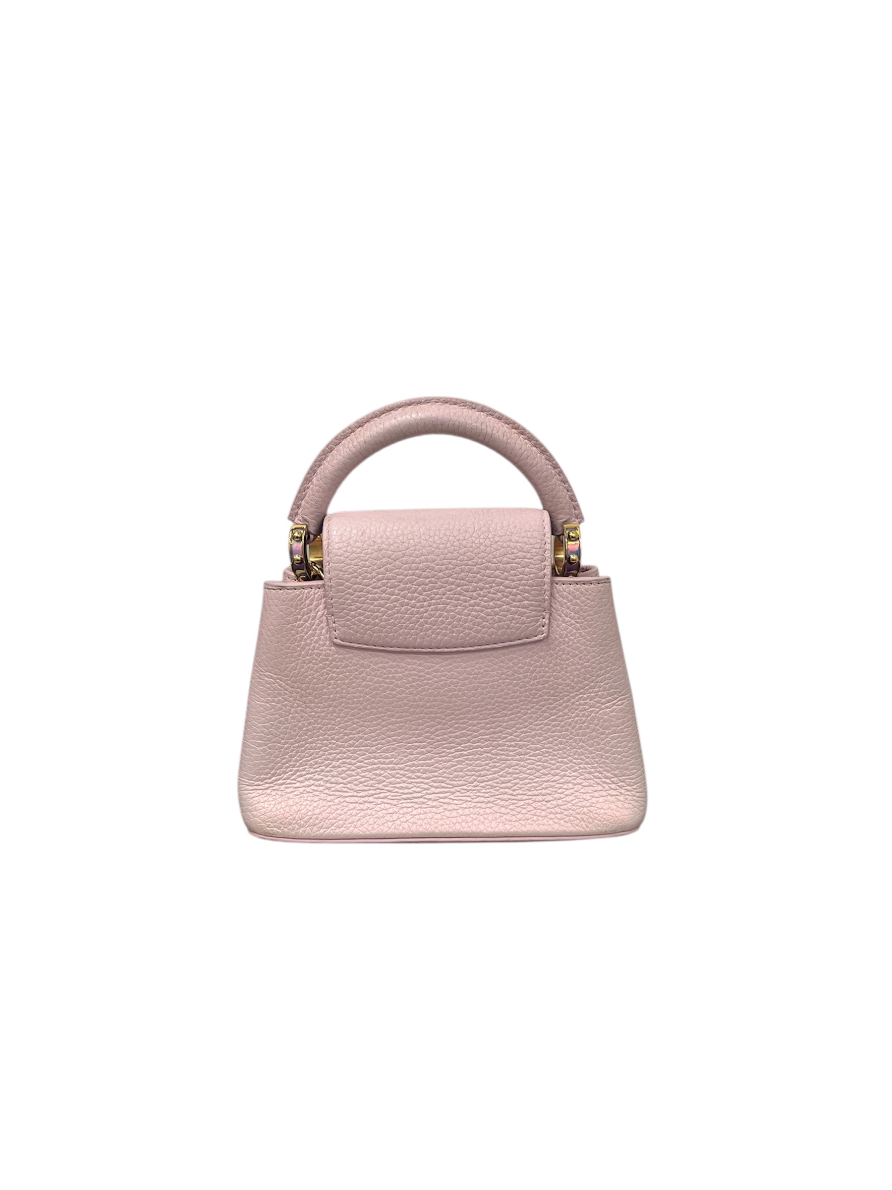 LOUIS VUITTON/Clutch Bag/Leather/PNK/TAURILLON SKI CAPUCINES SE view 3