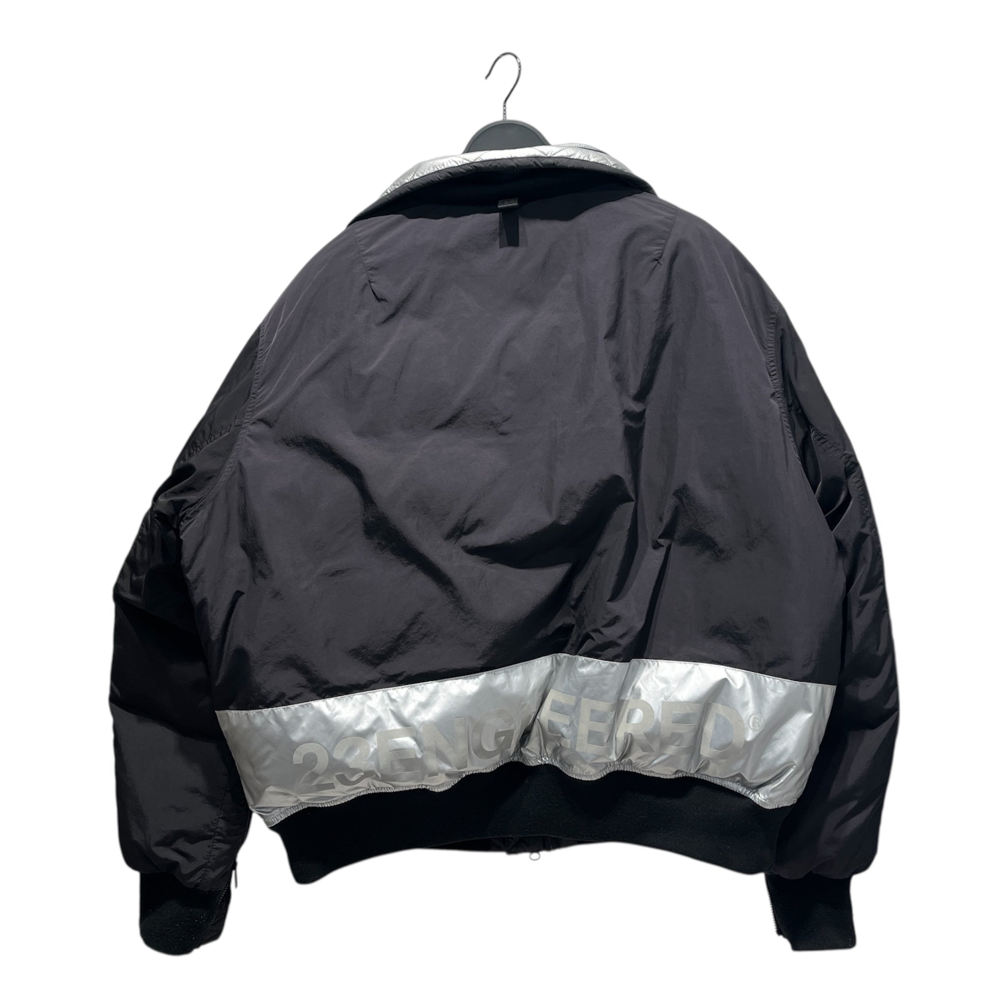 JORDAN BRAND/NIKE/Puffer Jkt/M/Nylon/BLK/23 ENGINEERED MA-1 REVERSIBLE view 2