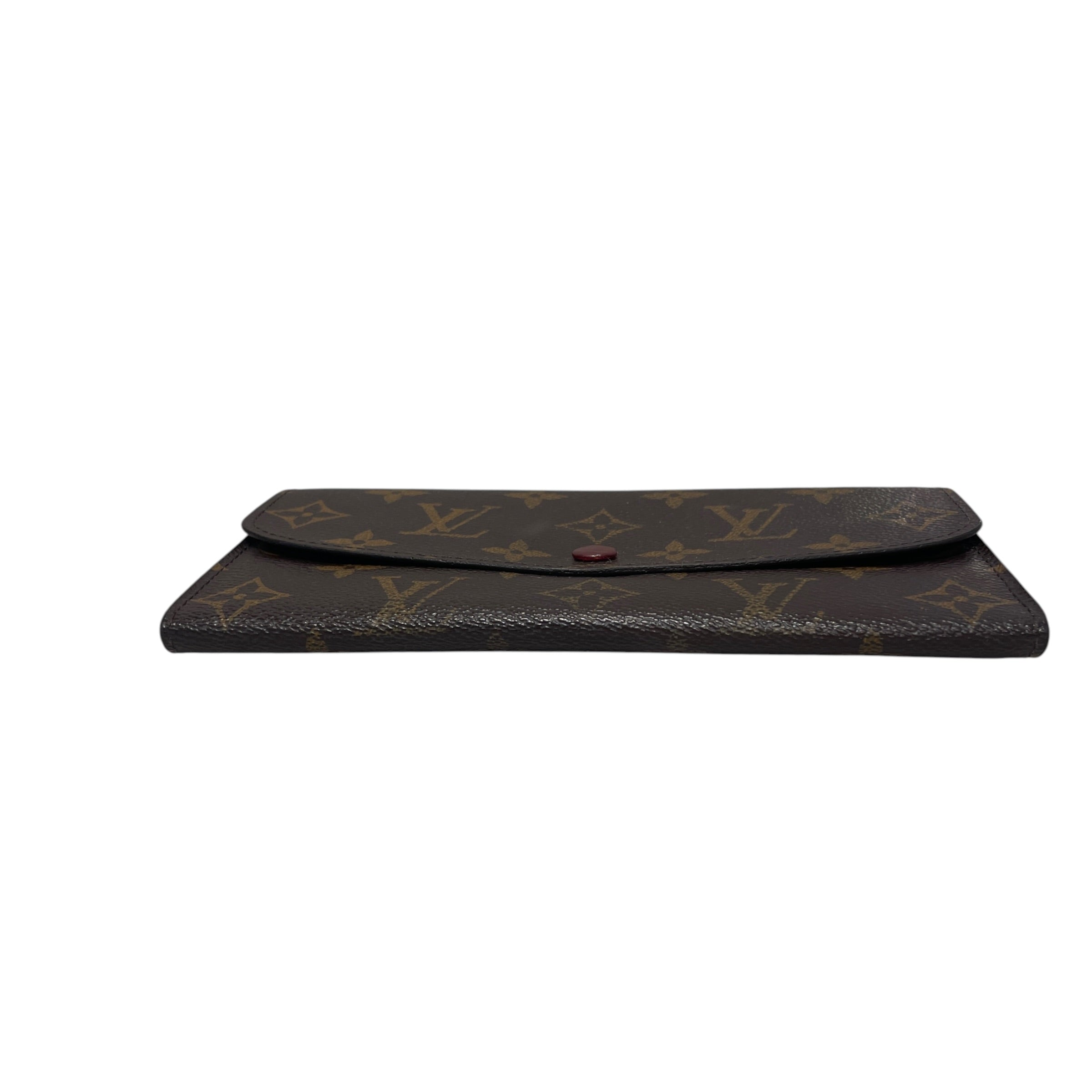 LOUIS VUITTON/Long Wallet/Monogram/Leather/BRW/L's/Emilie Wallet view 3