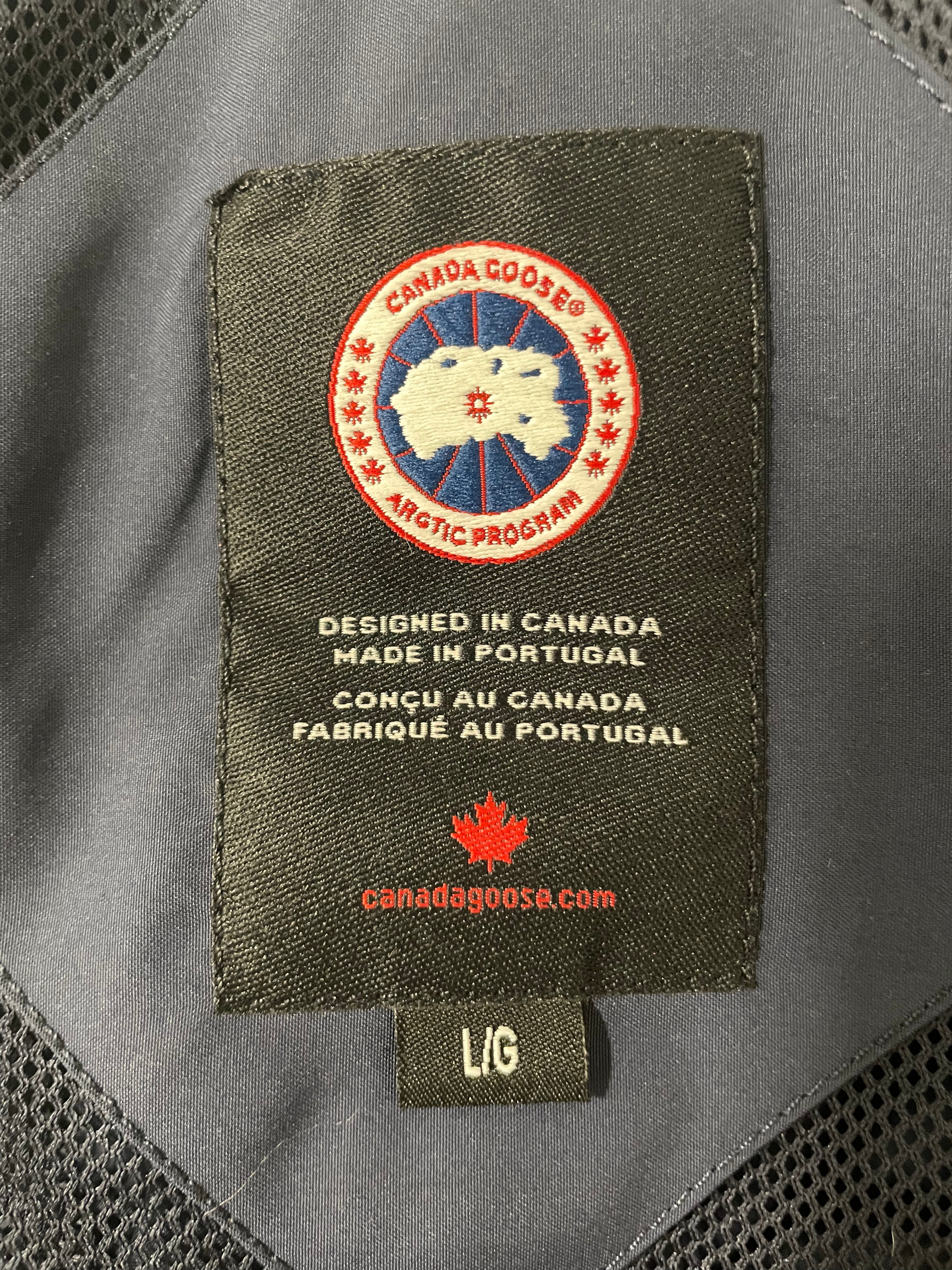CANADA GOOSE/Jacket/L/Nylon/NVY/CREW TRENCH view 3