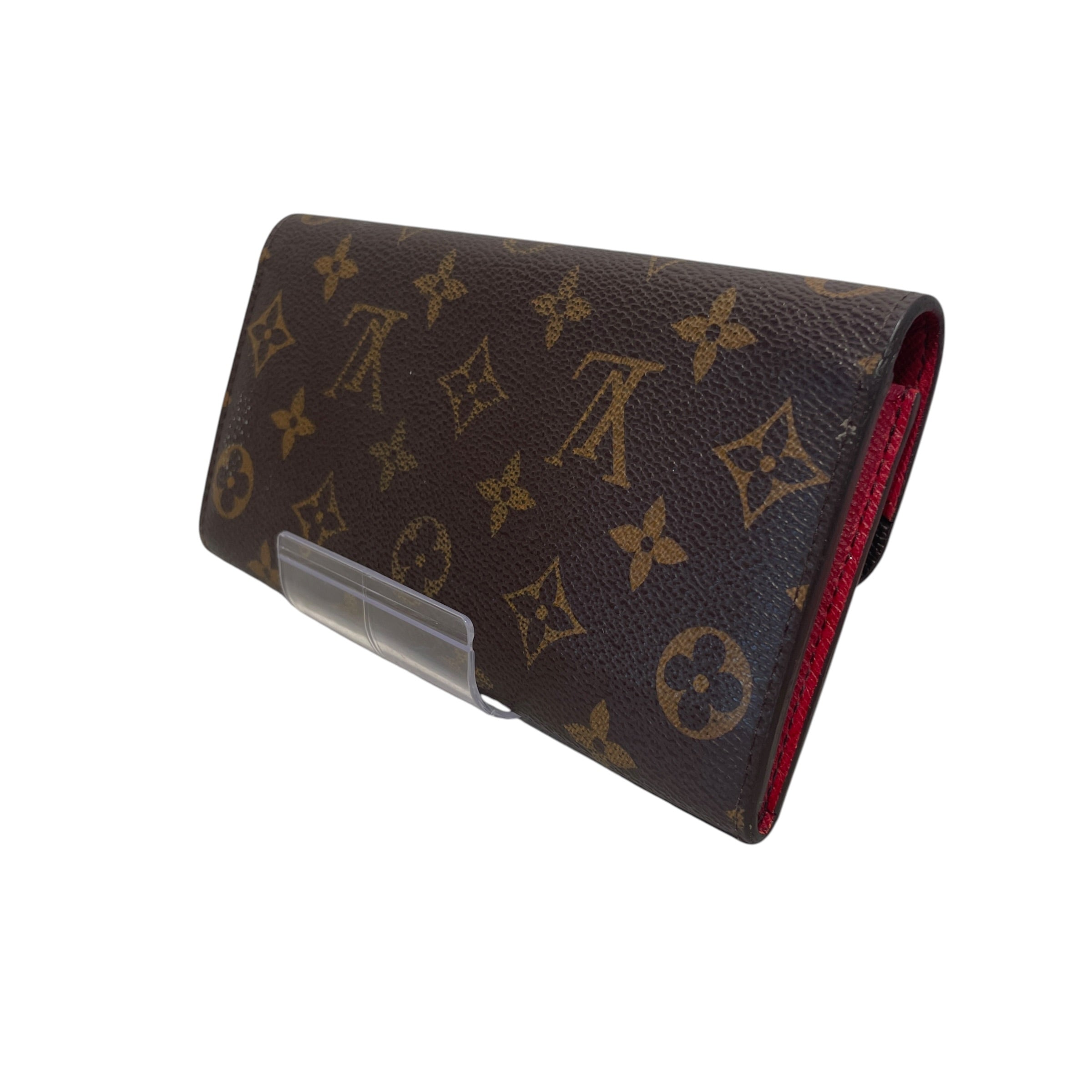LOUIS VUITTON/Long Wallet/Monogram/Leather/BRW/L's/Emilie Wallet view 2