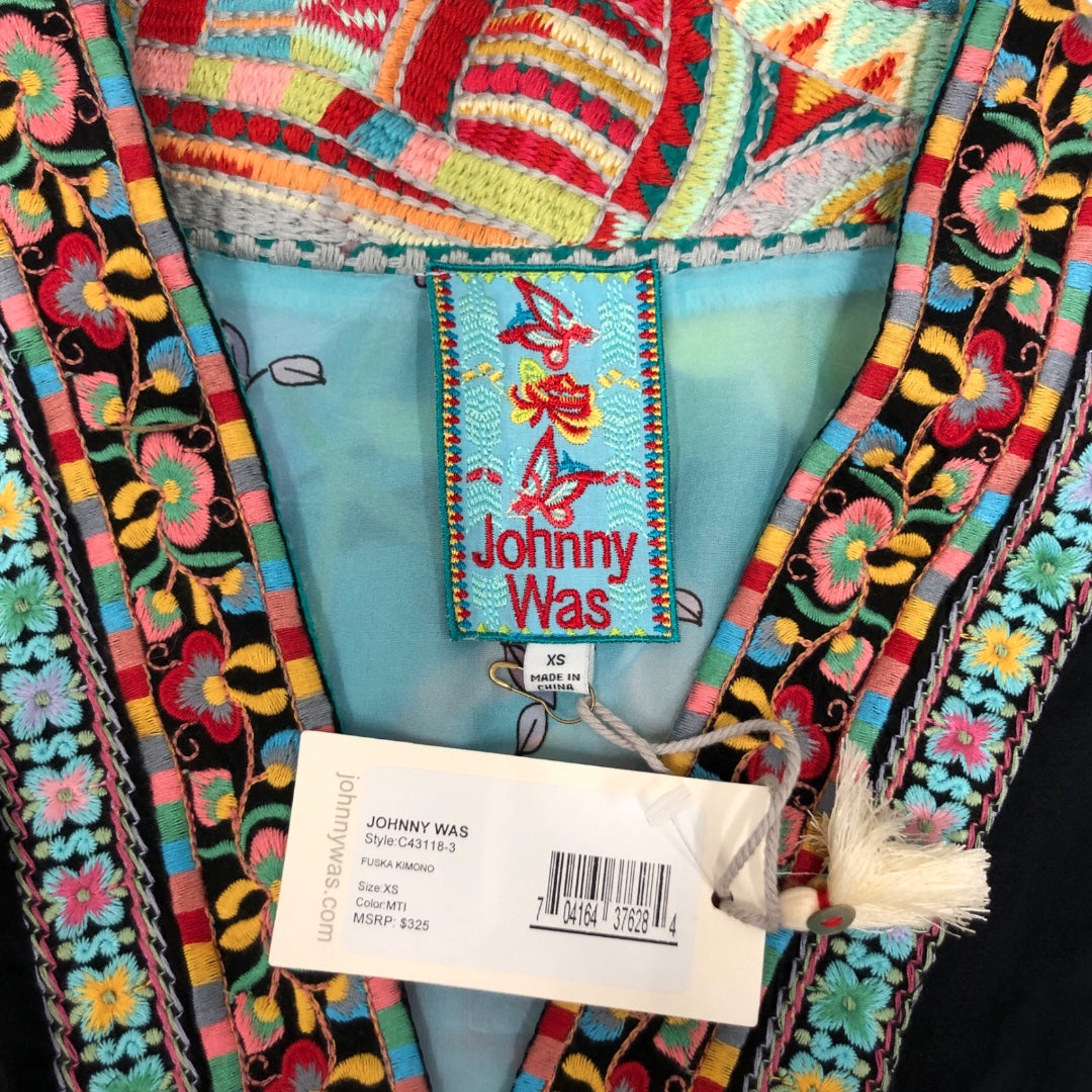 Johnny Was/Blouse/XS/Floral Pattern/Rayon/MLT/ view 3