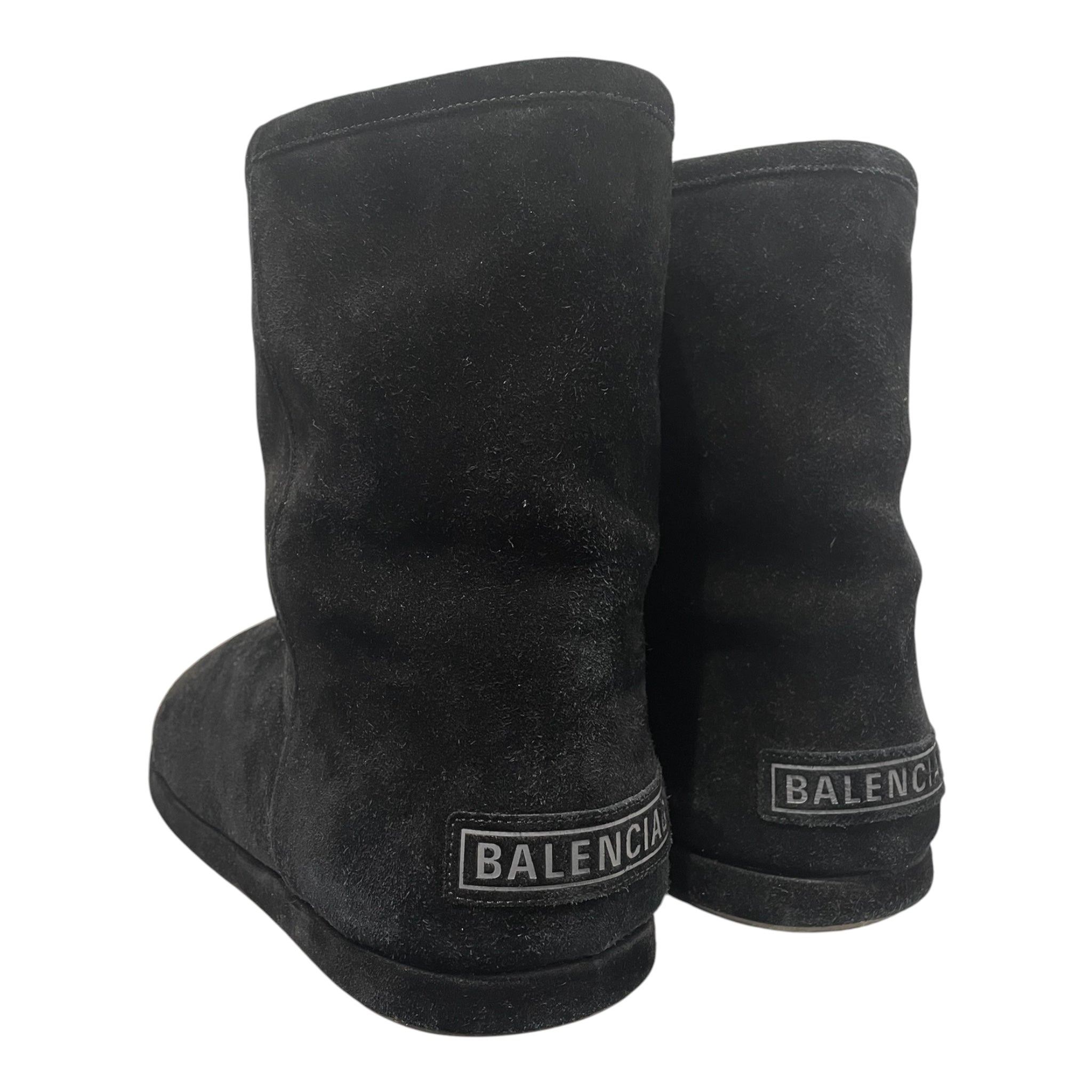 BALENCIAGA/Pull-On Boots/EU 45/Cotton/BLK/ view 2