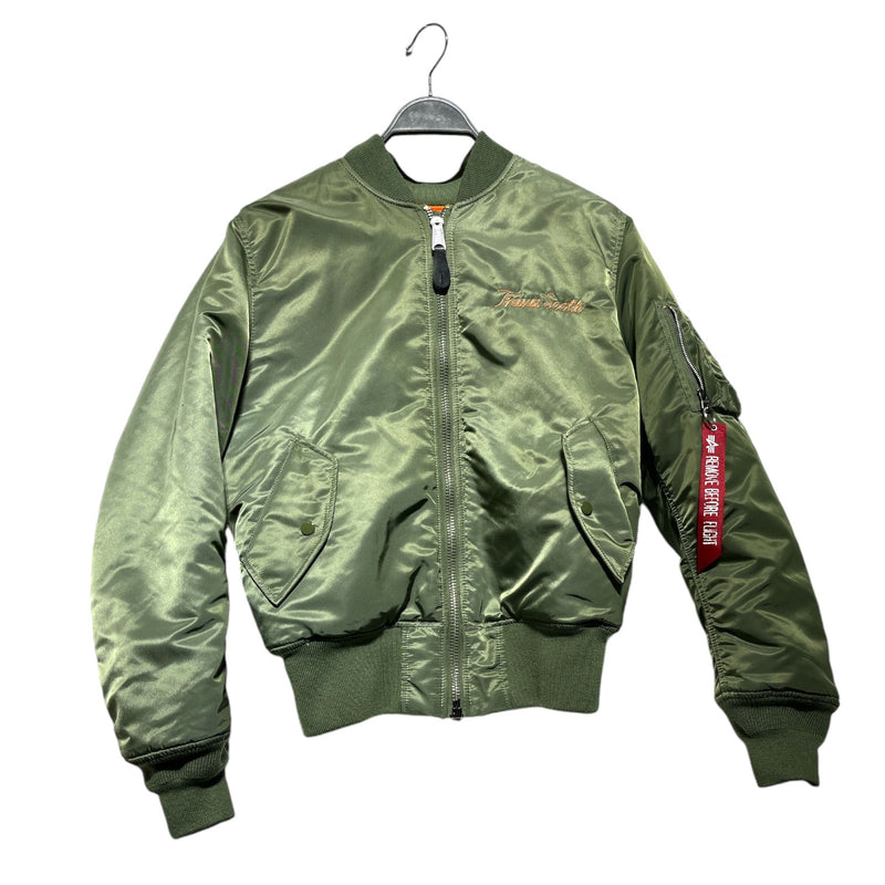 TRAVIS SCOTT Flight Jkt S Nylon GRN RODEO FLIGHT JKT 2nd STREET USA