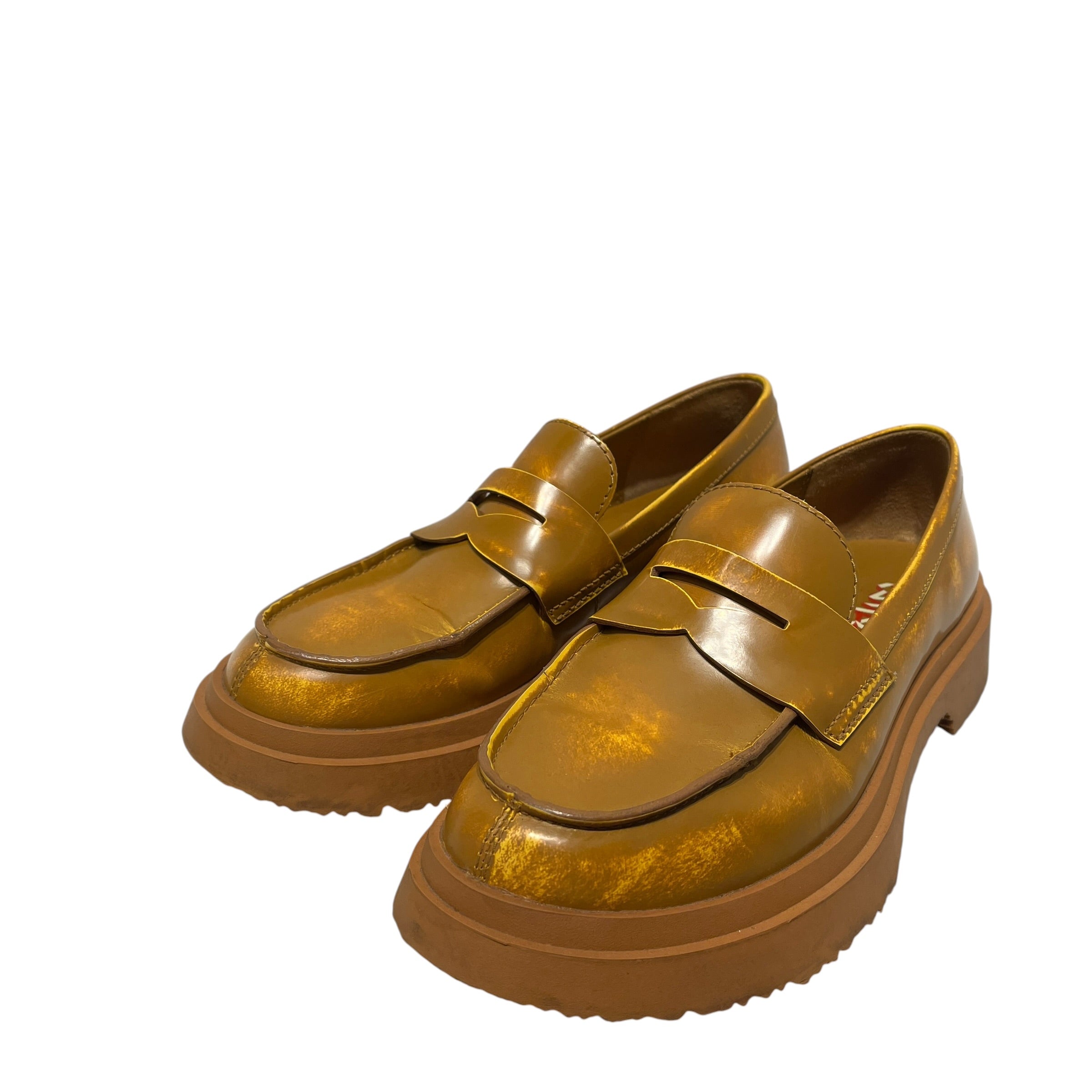 CAMPERLAB/Loafers/US 7/Leather/GLD/YELLOWISH GOLD view 1