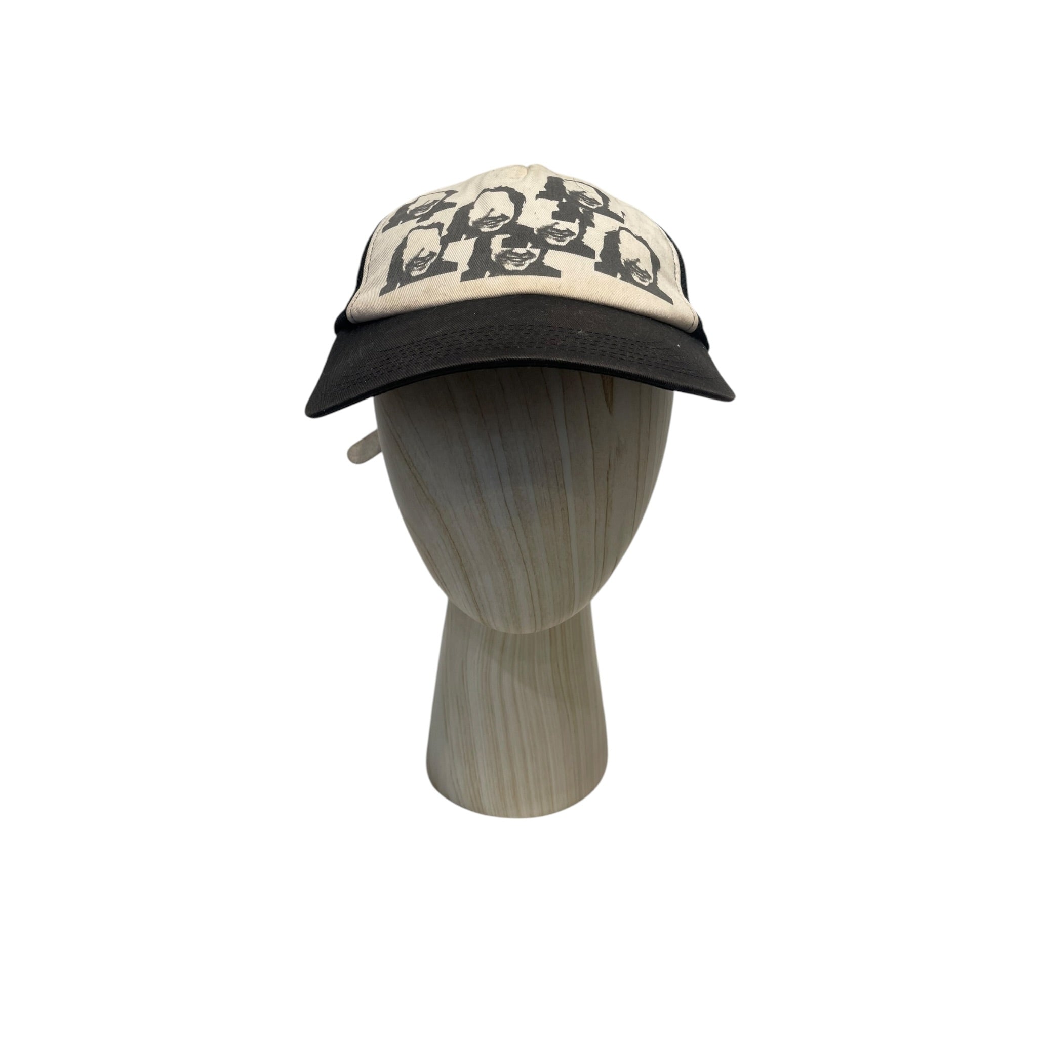 UNDERCOVER/Cap/Nylon/WHT/SS06 CHUUUT CAP SMILE GRAPHIC view 1