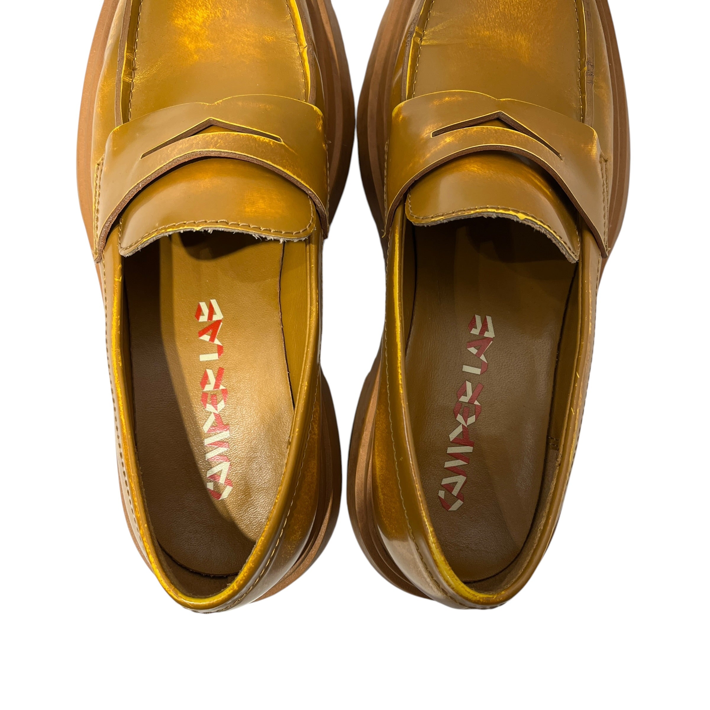 CAMPERLAB/Loafers/US 7/Leather/GLD/YELLOWISH GOLD view 4