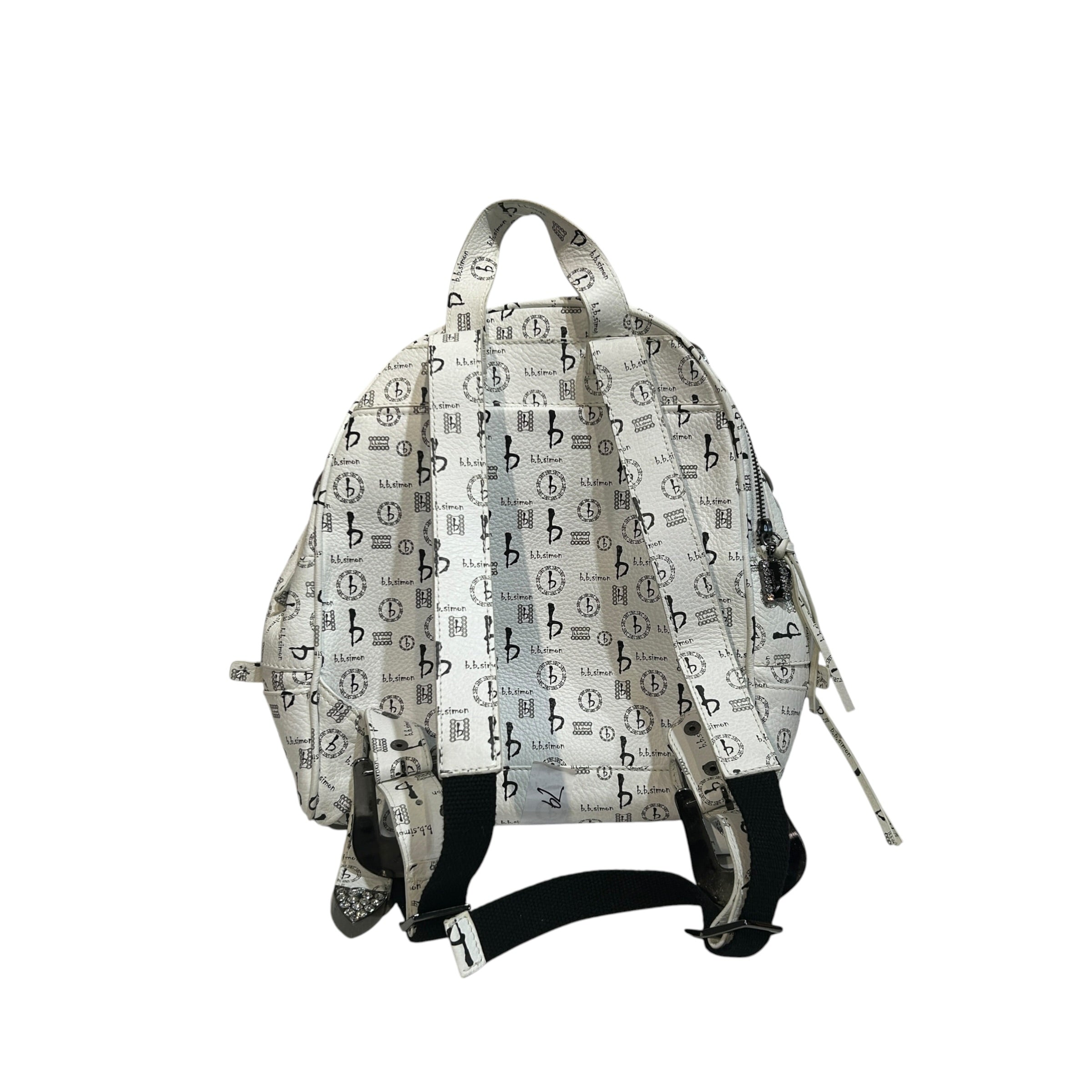 b.b.simon/Backpack/Monogram/WHT/ view 2