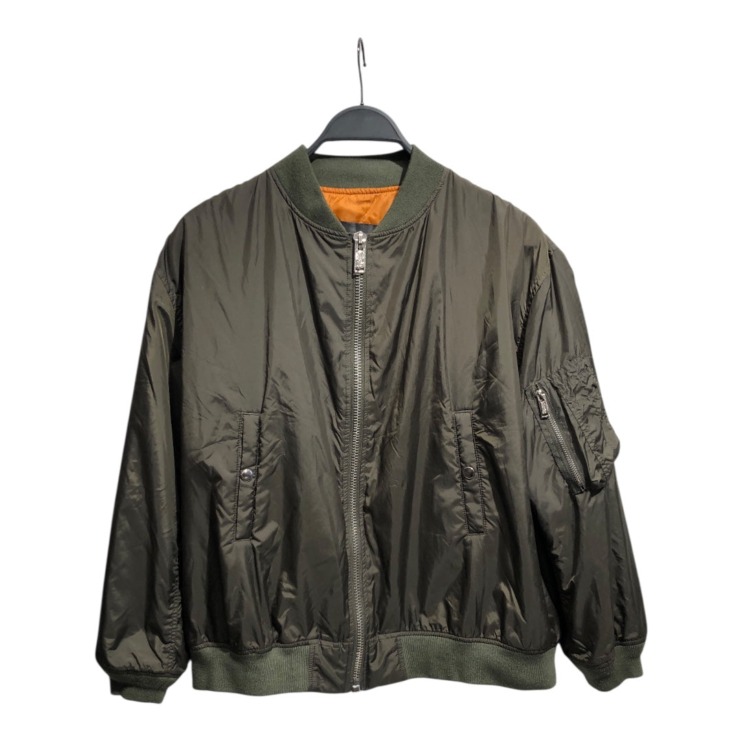 UNDERCOVER/Flight Jkt/3/Nylon/GRN/No Collar/ view 1