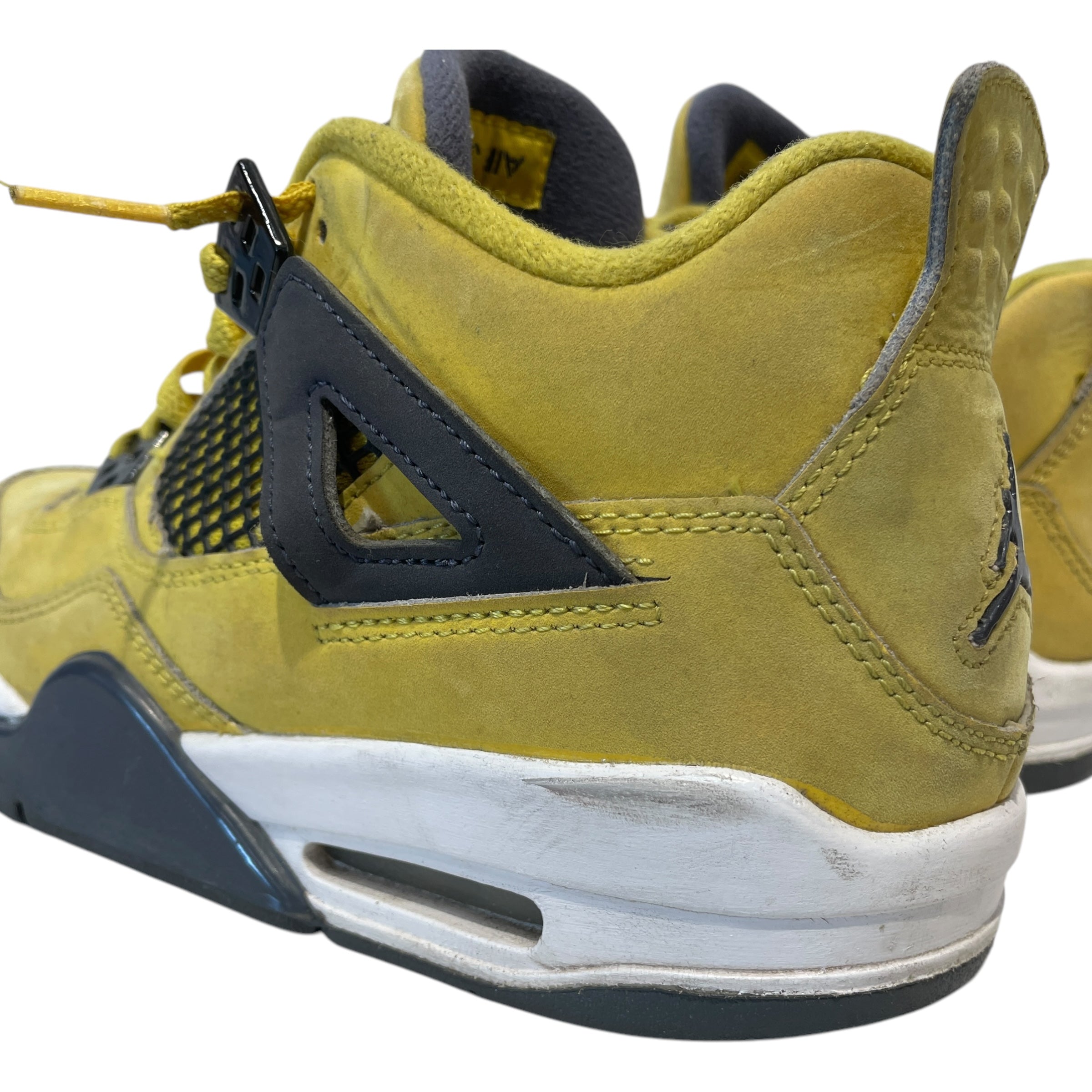 NIKE/Hi-Sneakers/US 7/Leather/YEL/Jordan 4 Lightning view 6