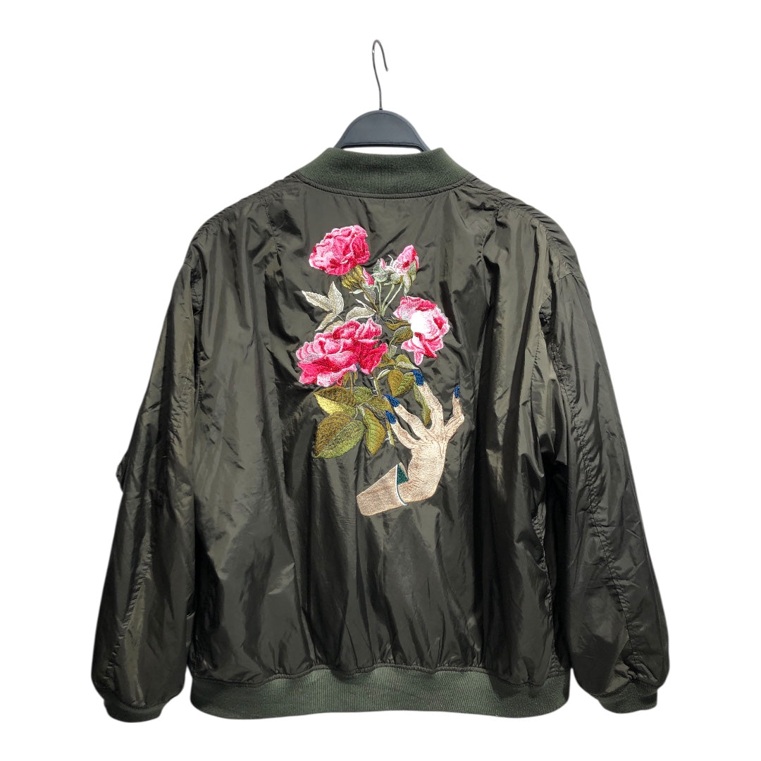 UNDERCOVER/Flight Jkt/3/Nylon/GRN/No Collar/ view 2