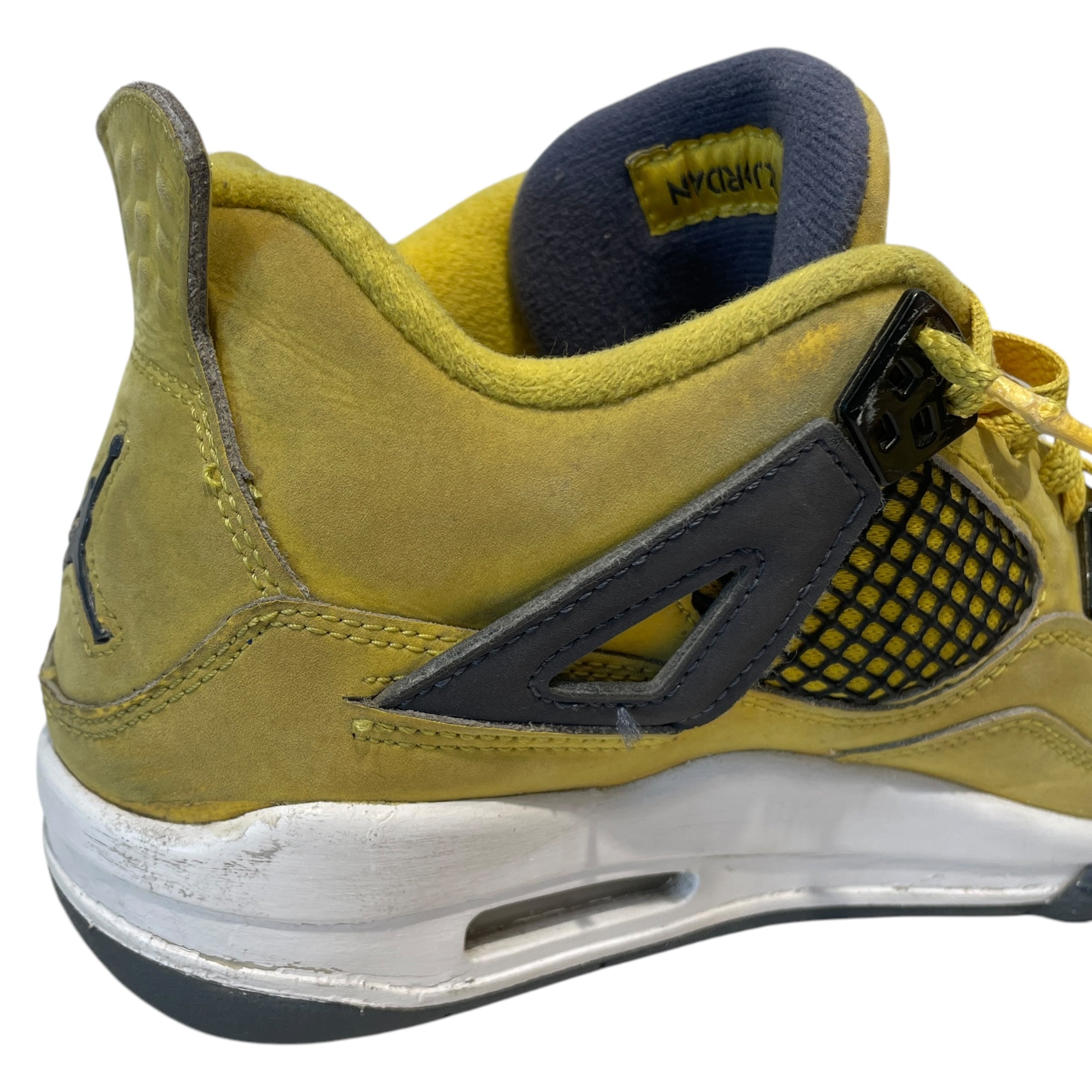 NIKE/Hi-Sneakers/US 7/Leather/YEL/Jordan 4 Lightning view 7