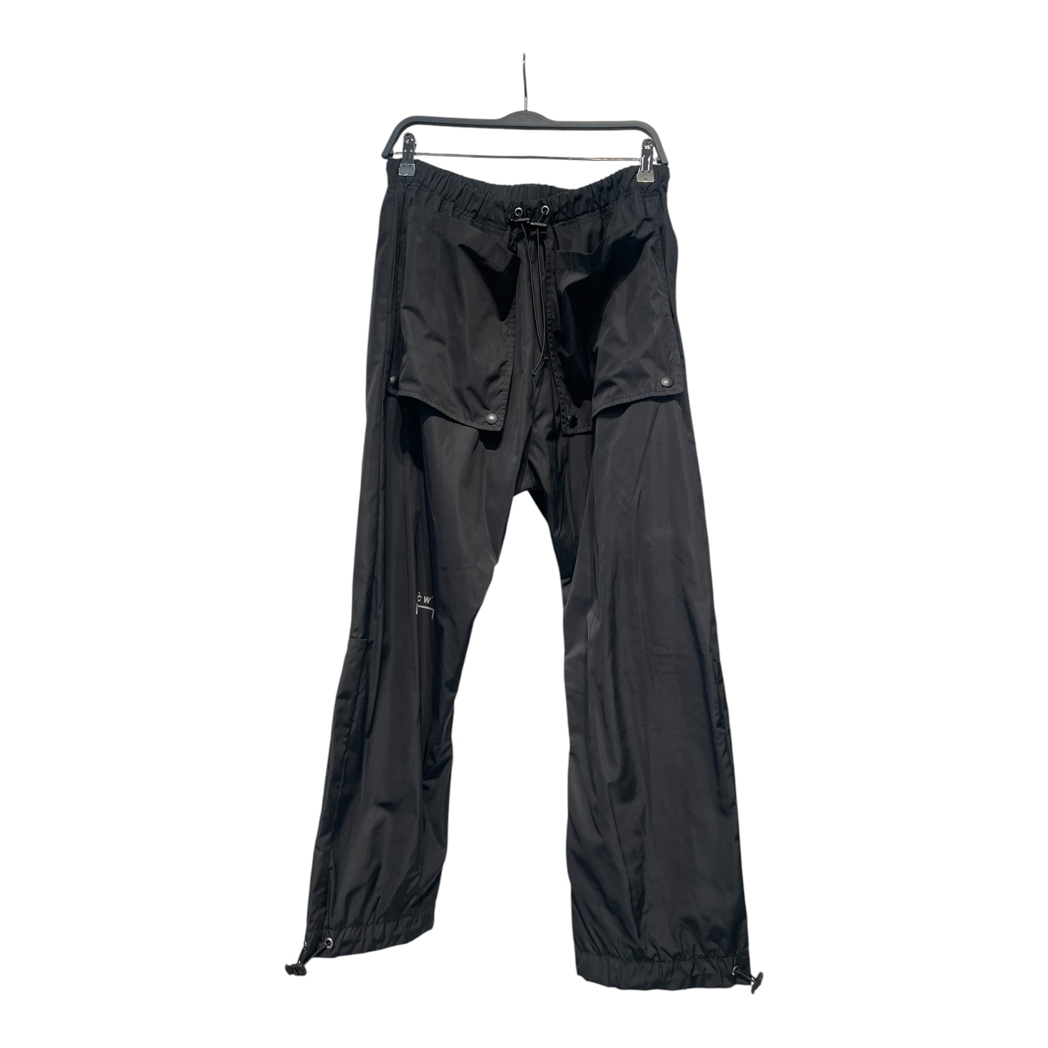 A-COLD-WALL/Cargo Pants/L/Polyester/BLK/SNAP FRONT POCKET CARGO PANT view 1