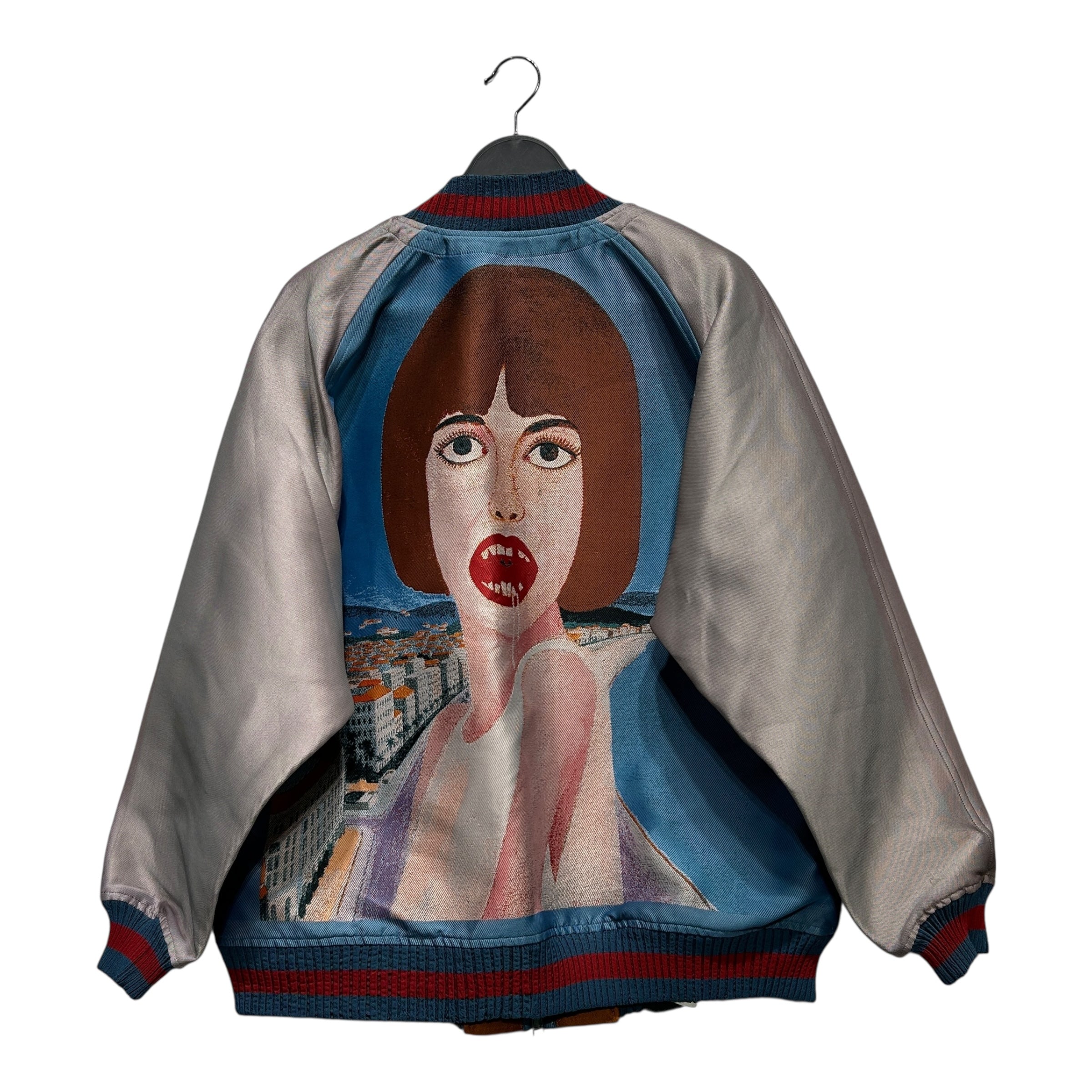 ISSEY MIYAKE/Jacket/2/Polyester/BLU/DROOL JKT view 2