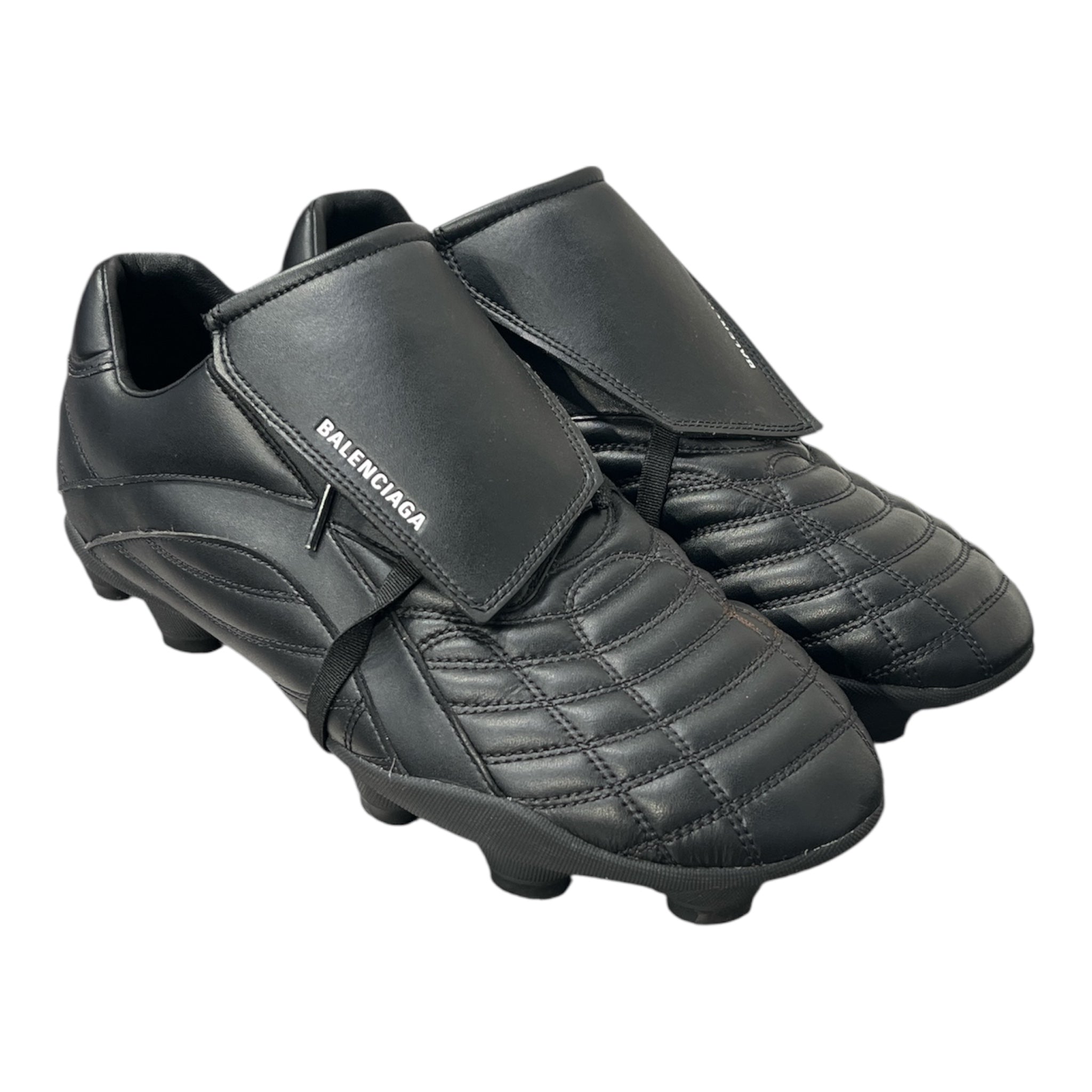 BALENCIAGA/Low-Sneakers/US 11/Leather/BLK/ view 1