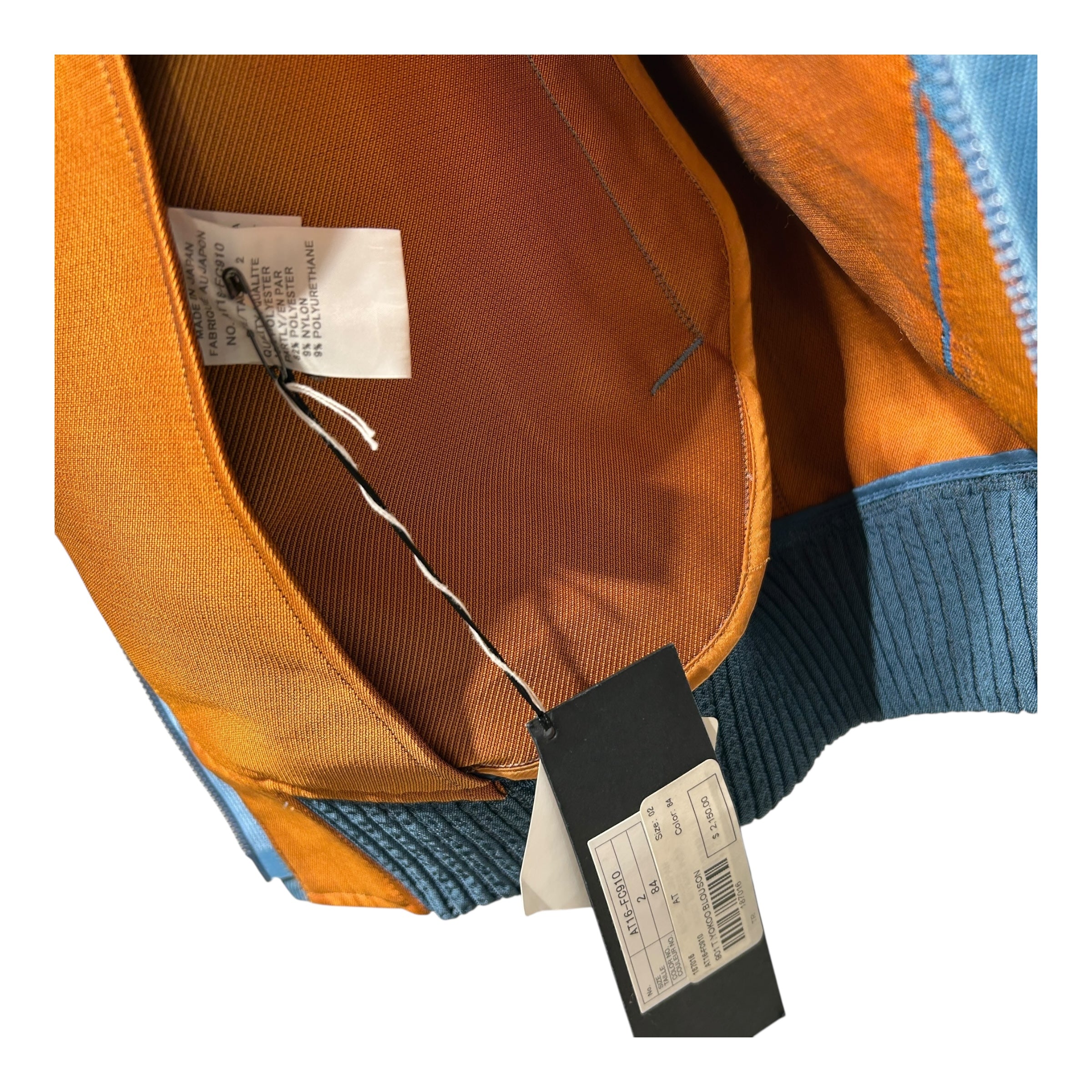 ISSEY MIYAKE/Jacket/2/Polyester/BLU/DROOL JKT view 3