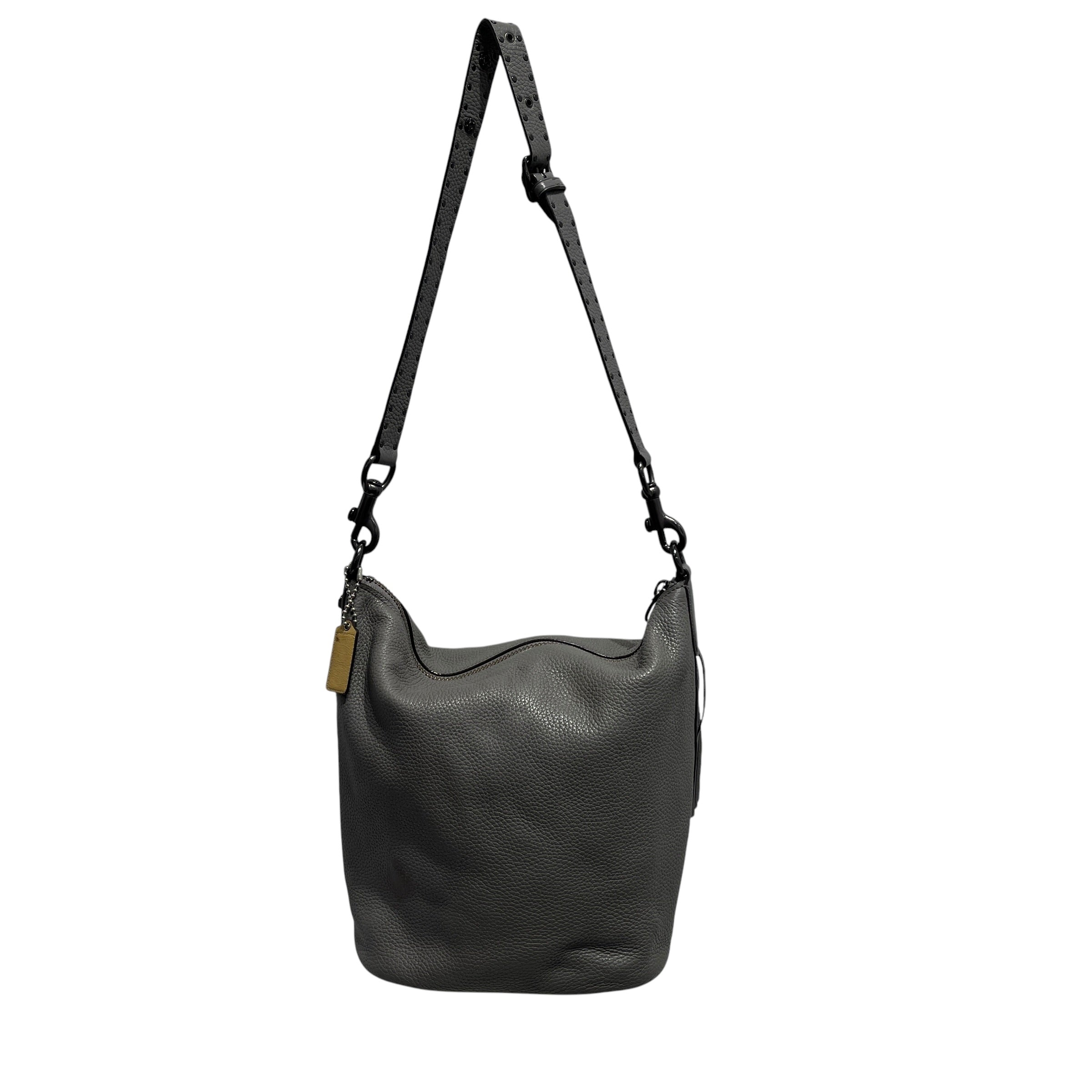 COACH/Tote Bag/Leather/GRY/29239 tearose pebble gray view 1