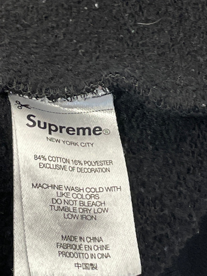 Supreme/Hoodie/L/Graphic/Cotton/BLK/State Hooded