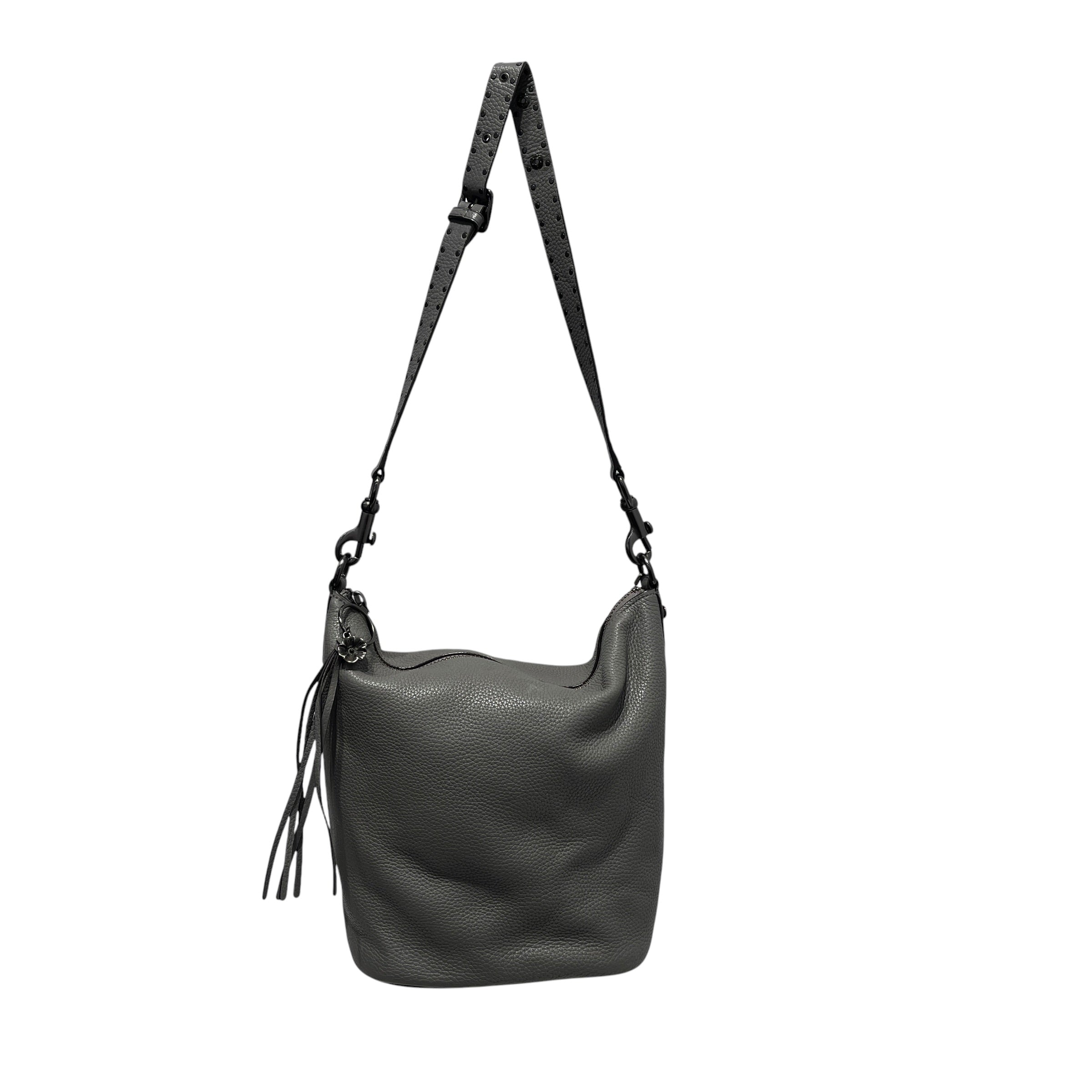 COACH/Tote Bag/Leather/GRY/29239 tearose pebble gray view 2