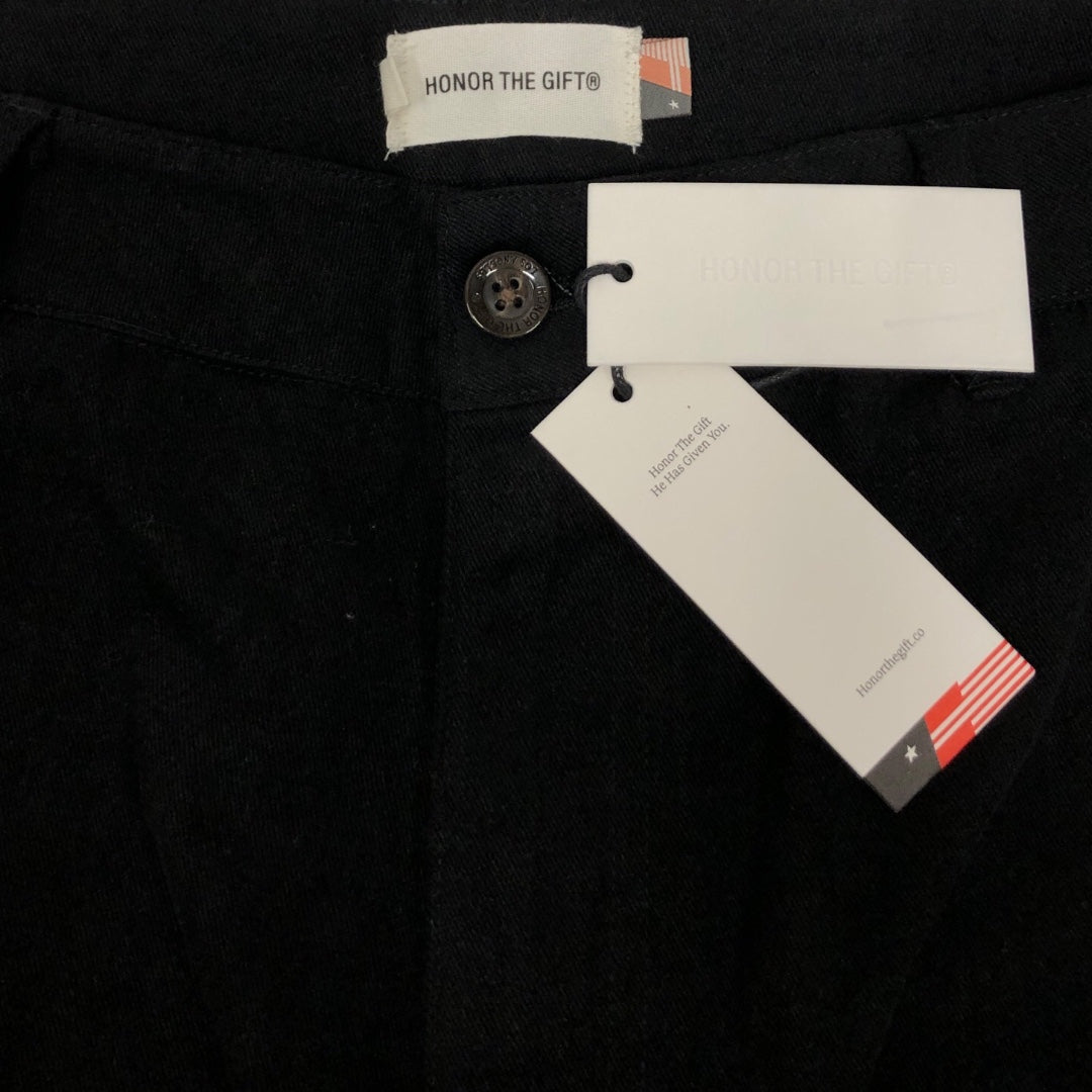 HONOR THE GIFT/Cargo Pants/34/Cotton/BLK/ view 3