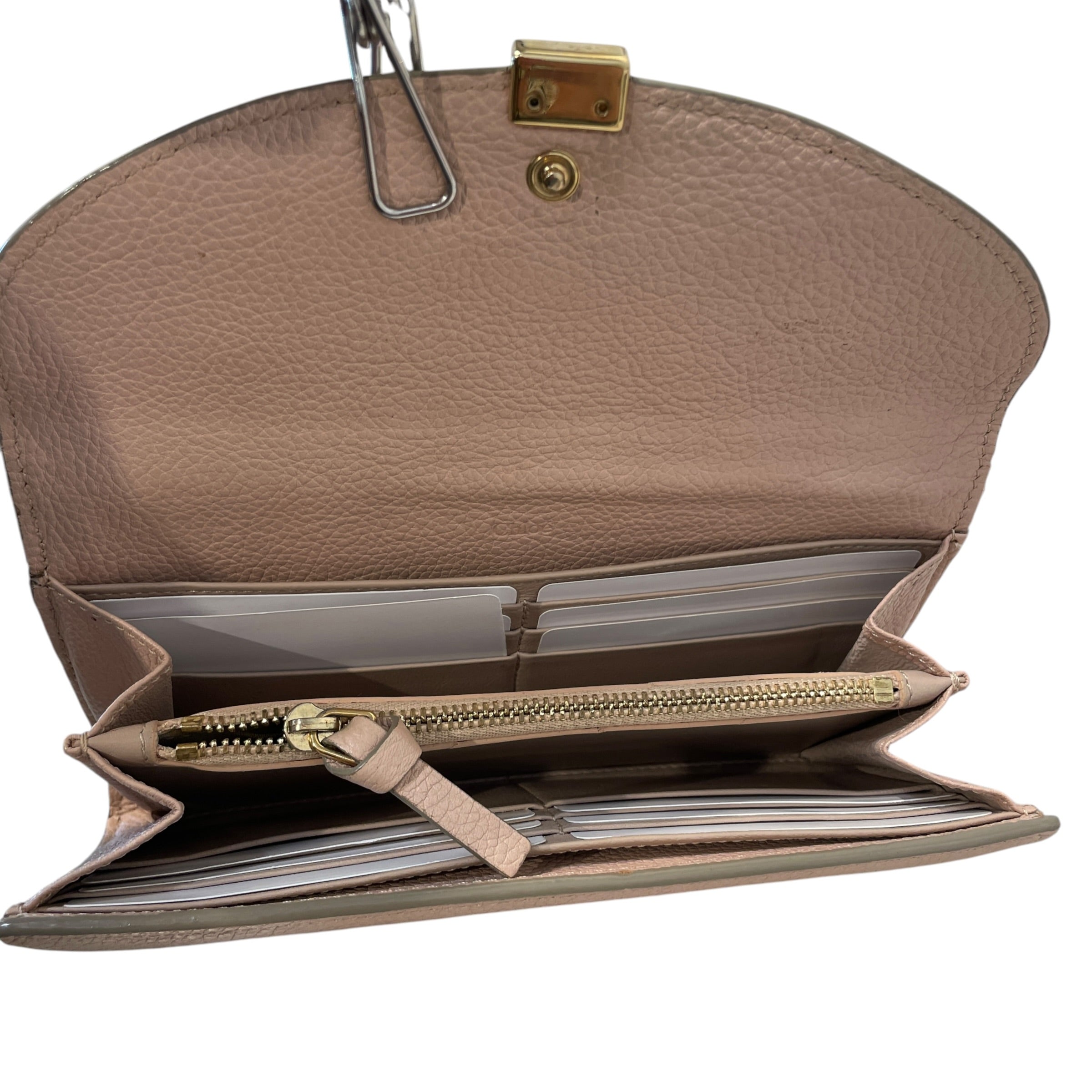 Chloe/Wallet/Leather/PNK/L's/Envelope Wallet view 4