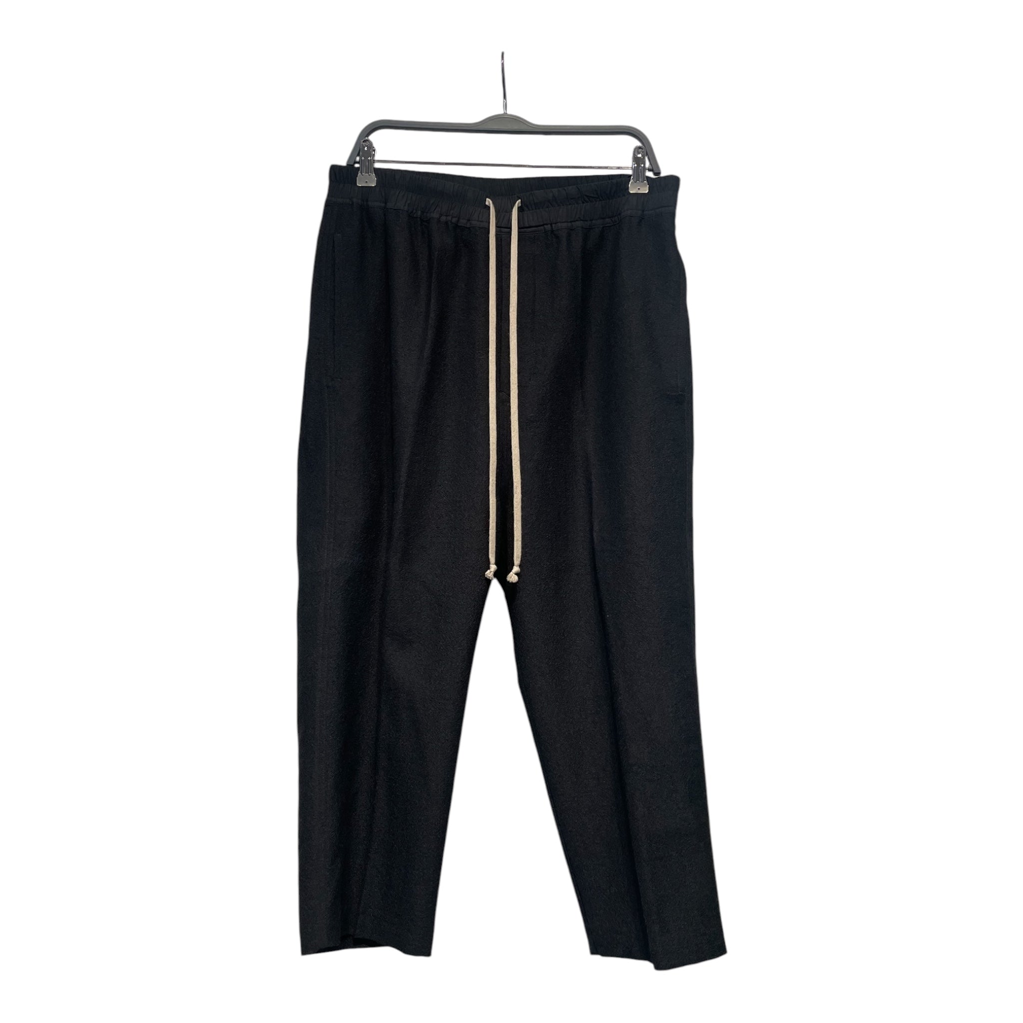 Rick Owens/Straight Pants/52/Wool/BLK/glitter fw17 view 1