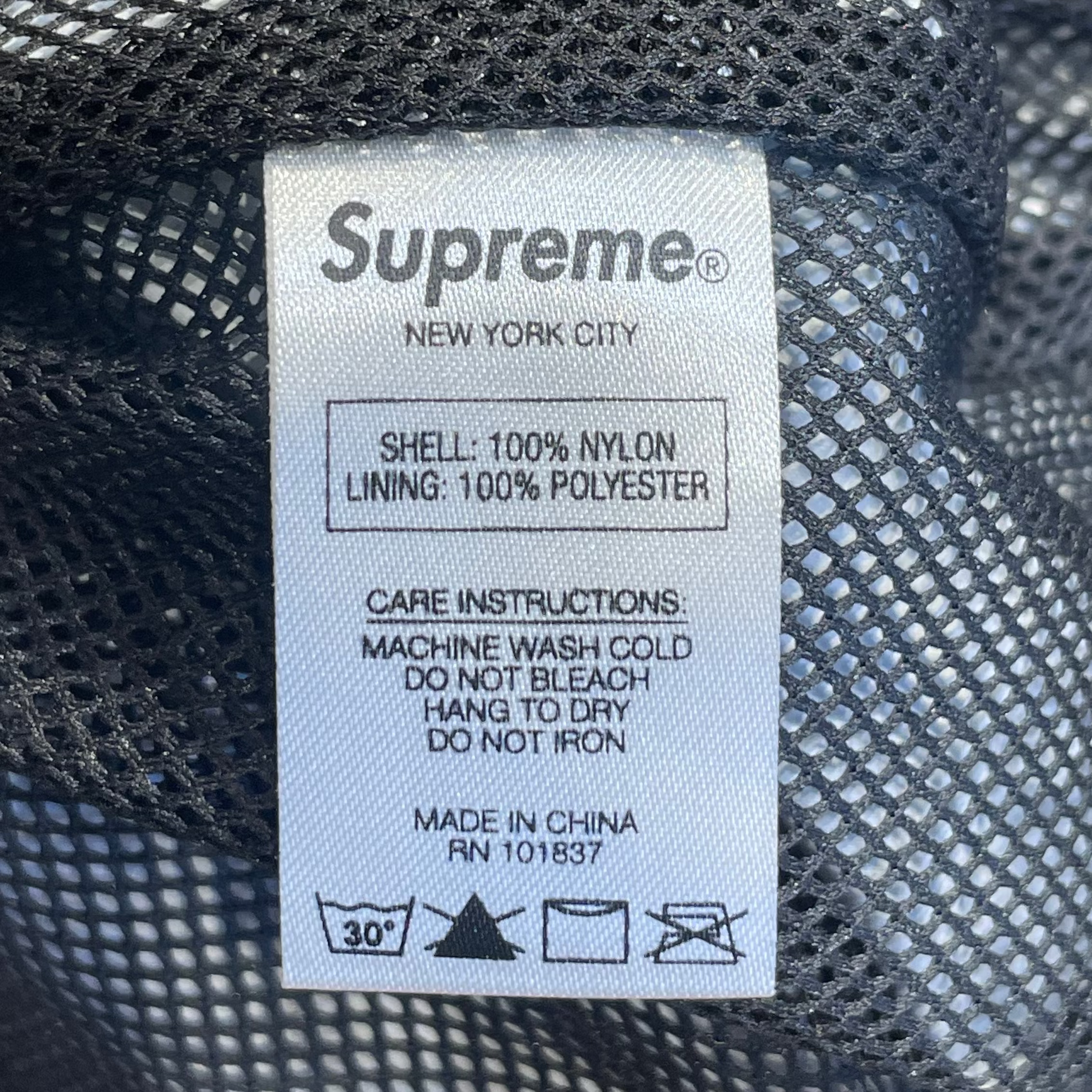 Supreme/Sarouel Pants/L/Nylon/BLK/RIPSTOP BLACK JOGGER view 4