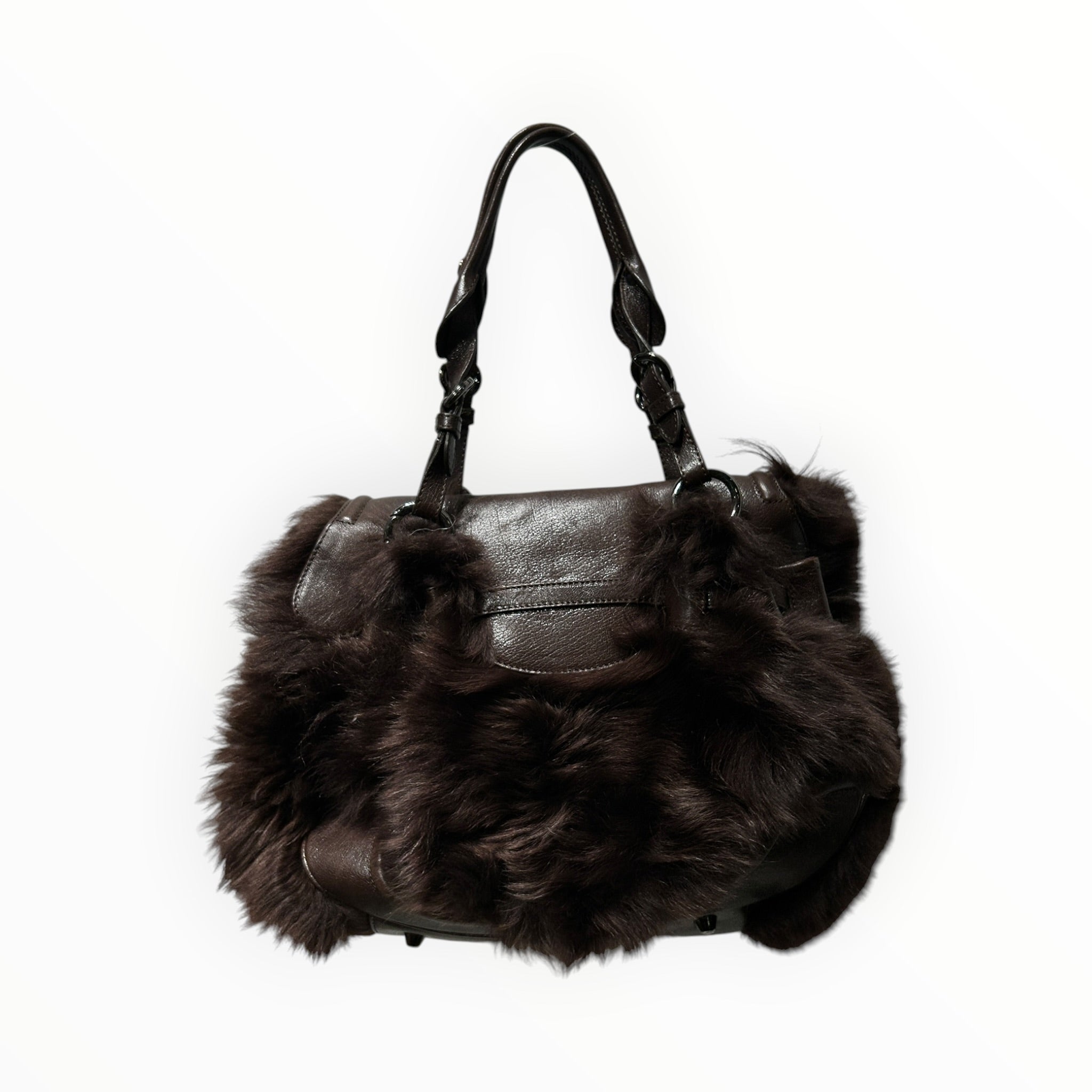 MOSCHINO/Hand Bag/Leather/BRW/ view 2