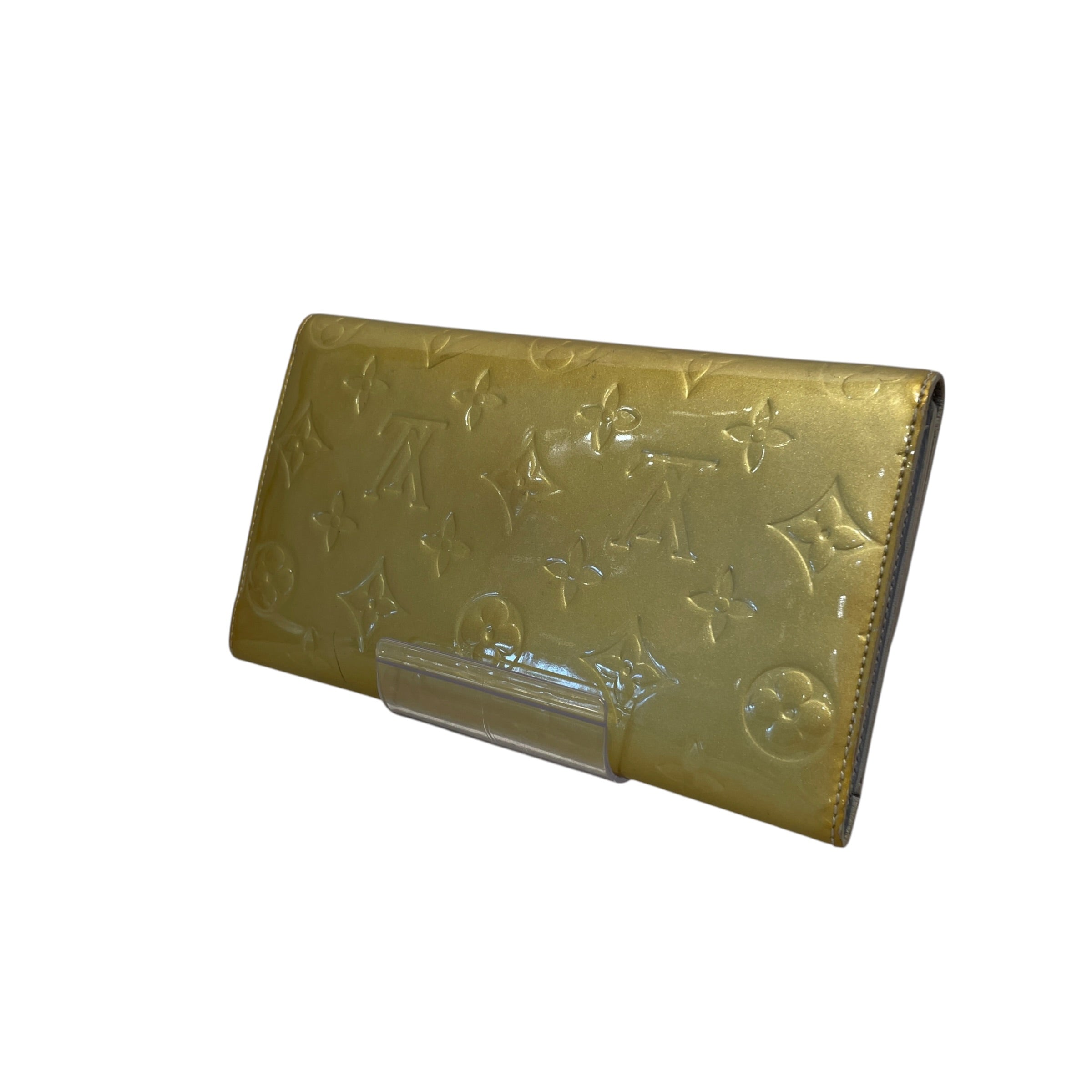 LOUIS VUITTON/Wallet/Monogram/Leather/YEL/L's/Epi Leather Sarah Wallet view 2