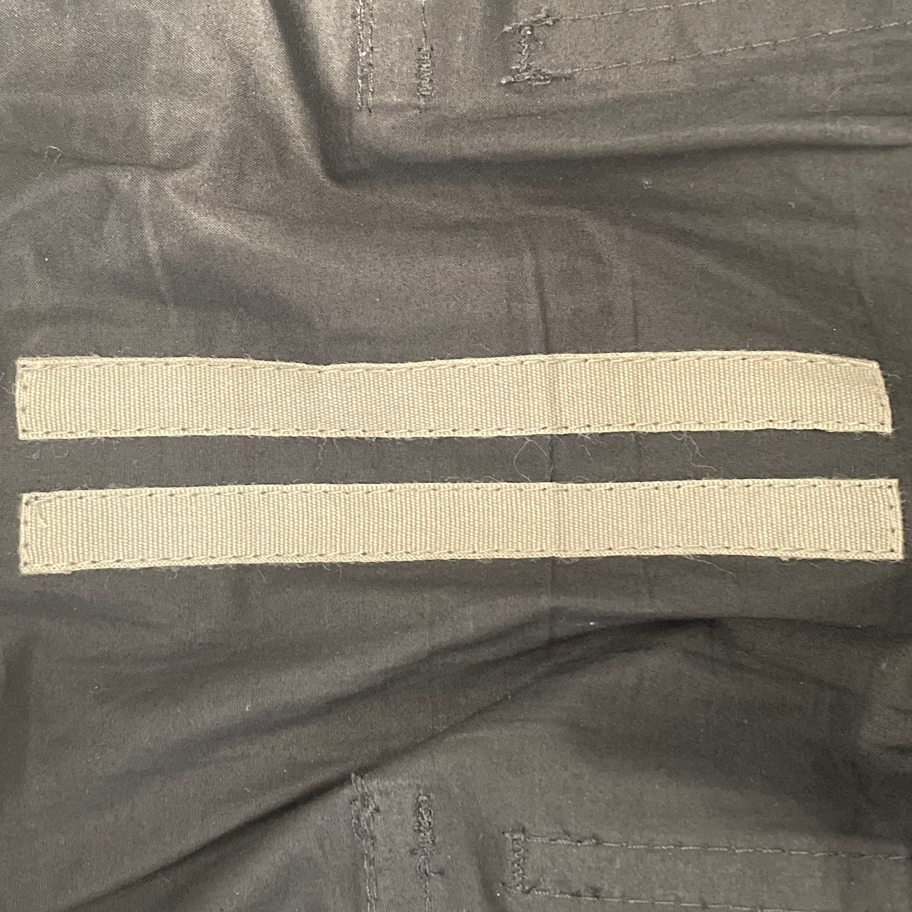 RICK OWENS DRKSHDW/Shorts/XL/Cotton/BLK/DROPCROTCH W/ SQUARE BACK POCK view 3