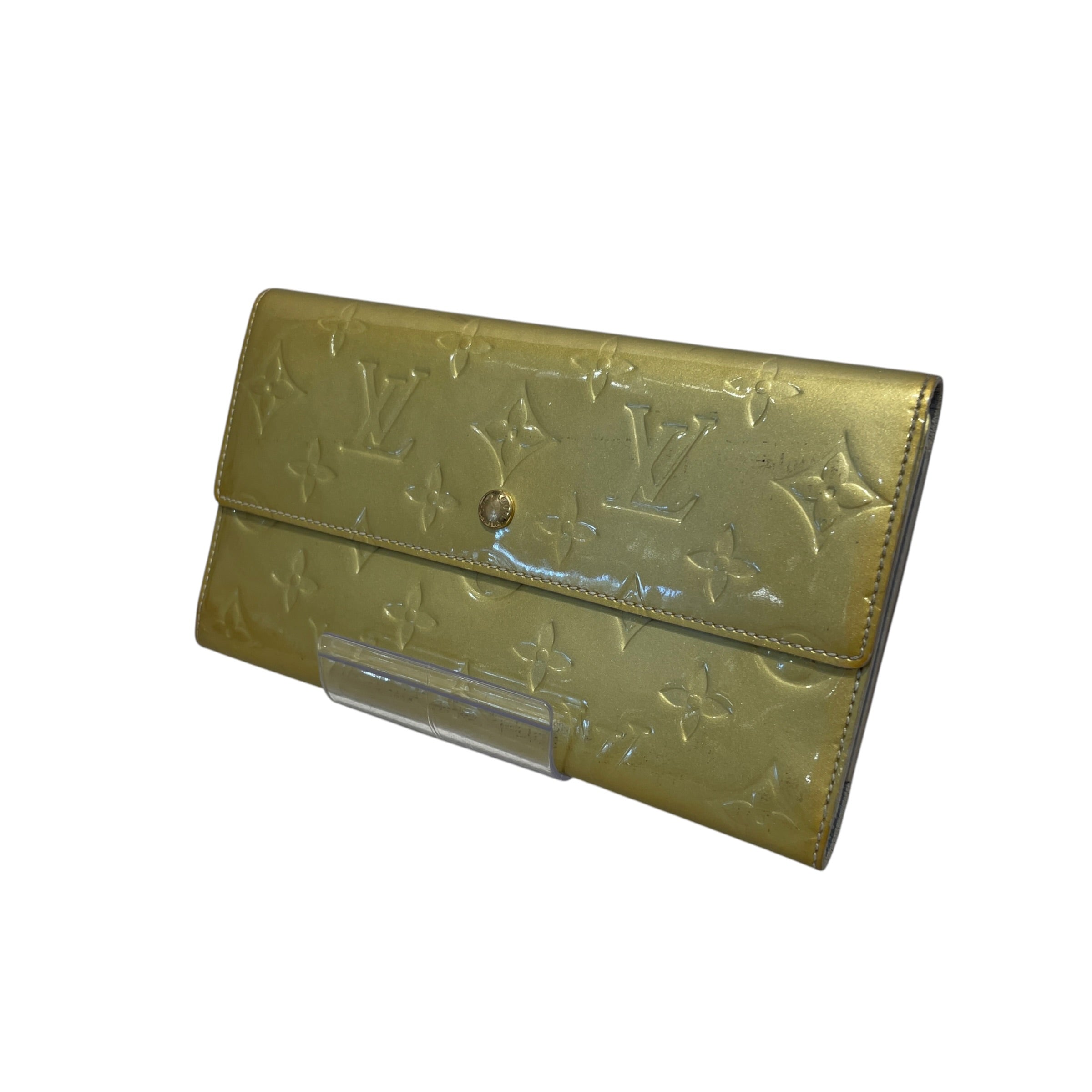 LOUIS VUITTON/Wallet/Monogram/Leather/YEL/L's/Epi Leather Sarah Wallet view 1