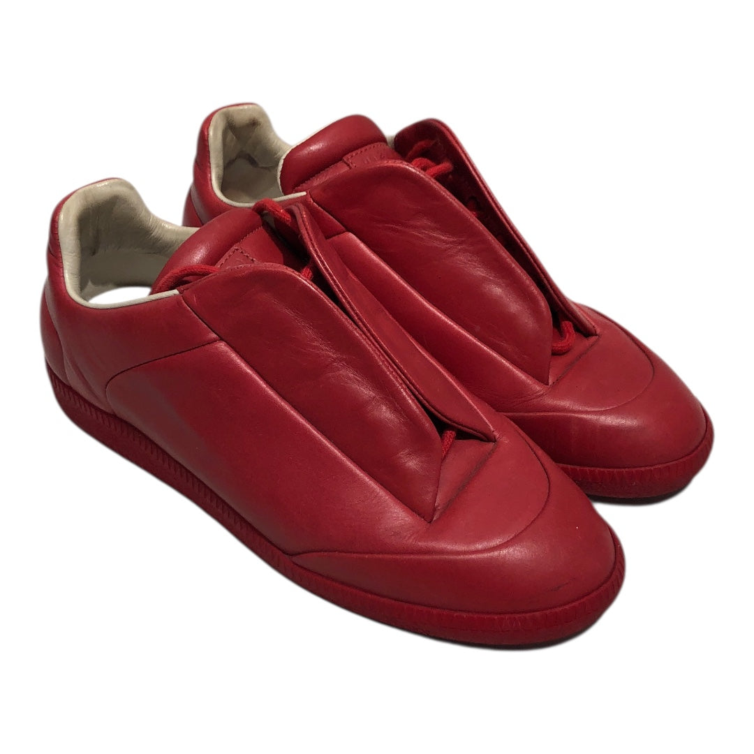 Maison Margiela/Low-Sneakers/EU 38.5/Leather/RED/S58WS0031 view 1