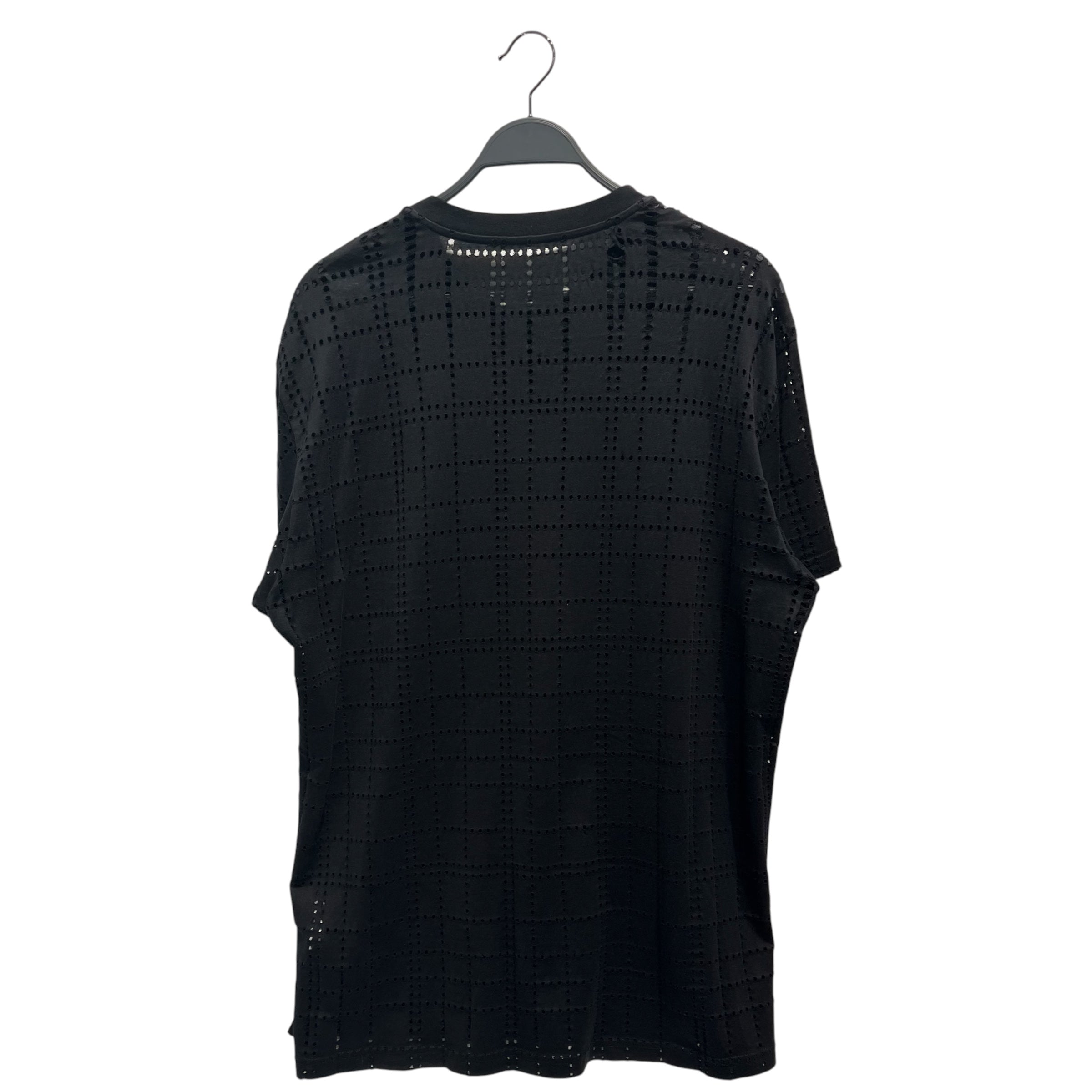 GIVENCHY/T-Shirt/XL/Cotton/BLK/All Over Print/HOLES ALL OVER view 2