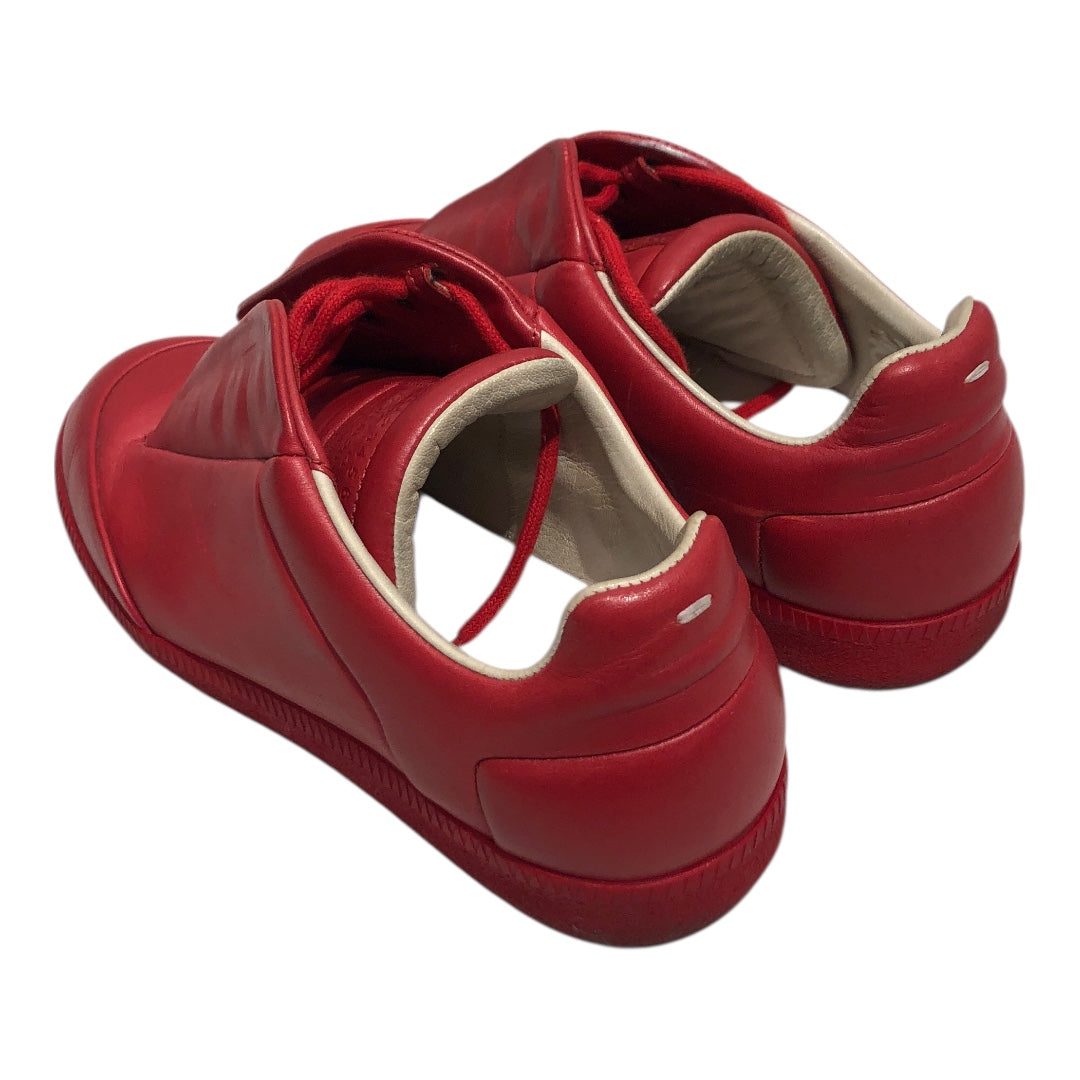 Maison Margiela/Low-Sneakers/EU 38.5/Leather/RED/S58WS0031 view 2