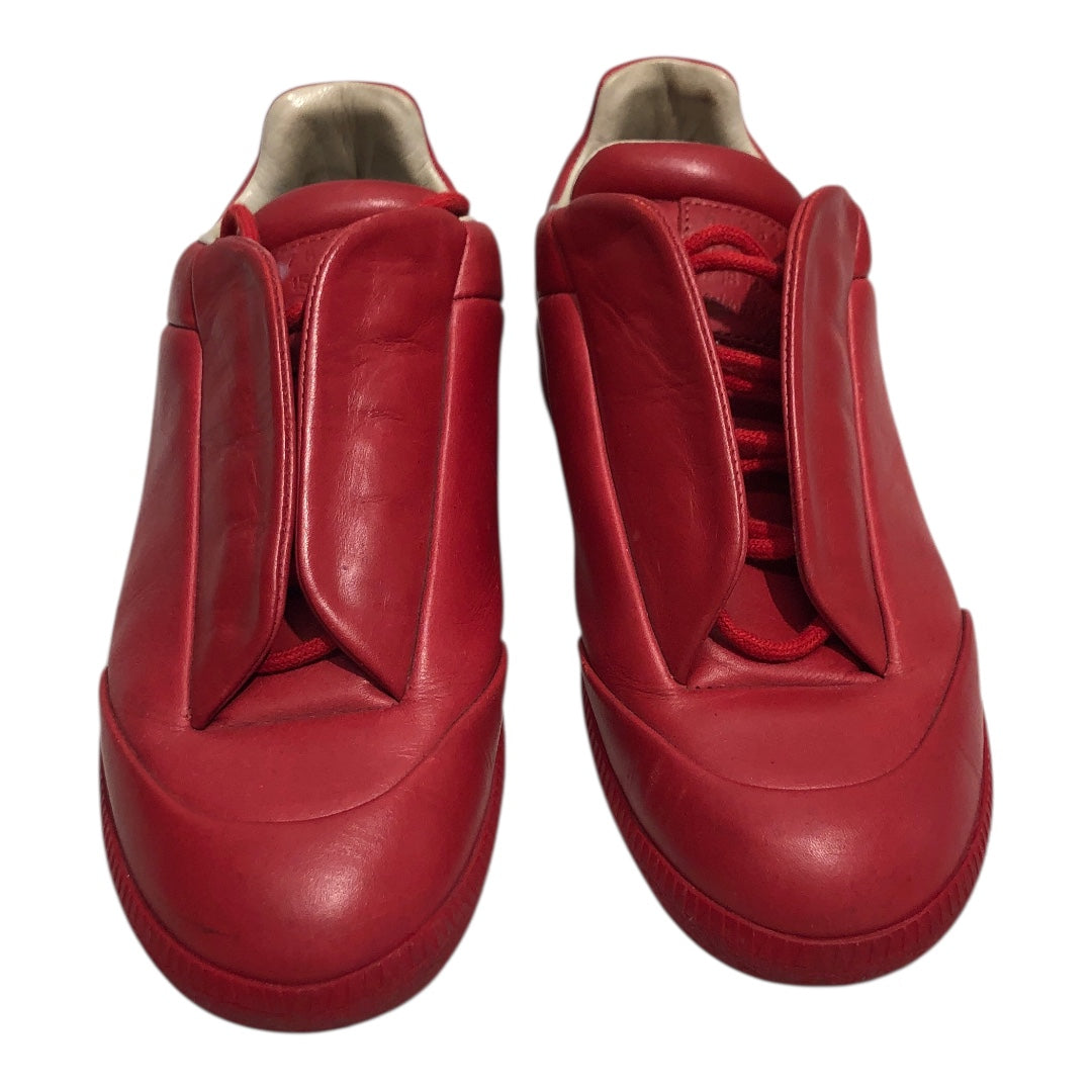 Maison Margiela/Low-Sneakers/EU 38.5/Leather/RED/S58WS0031 view 3