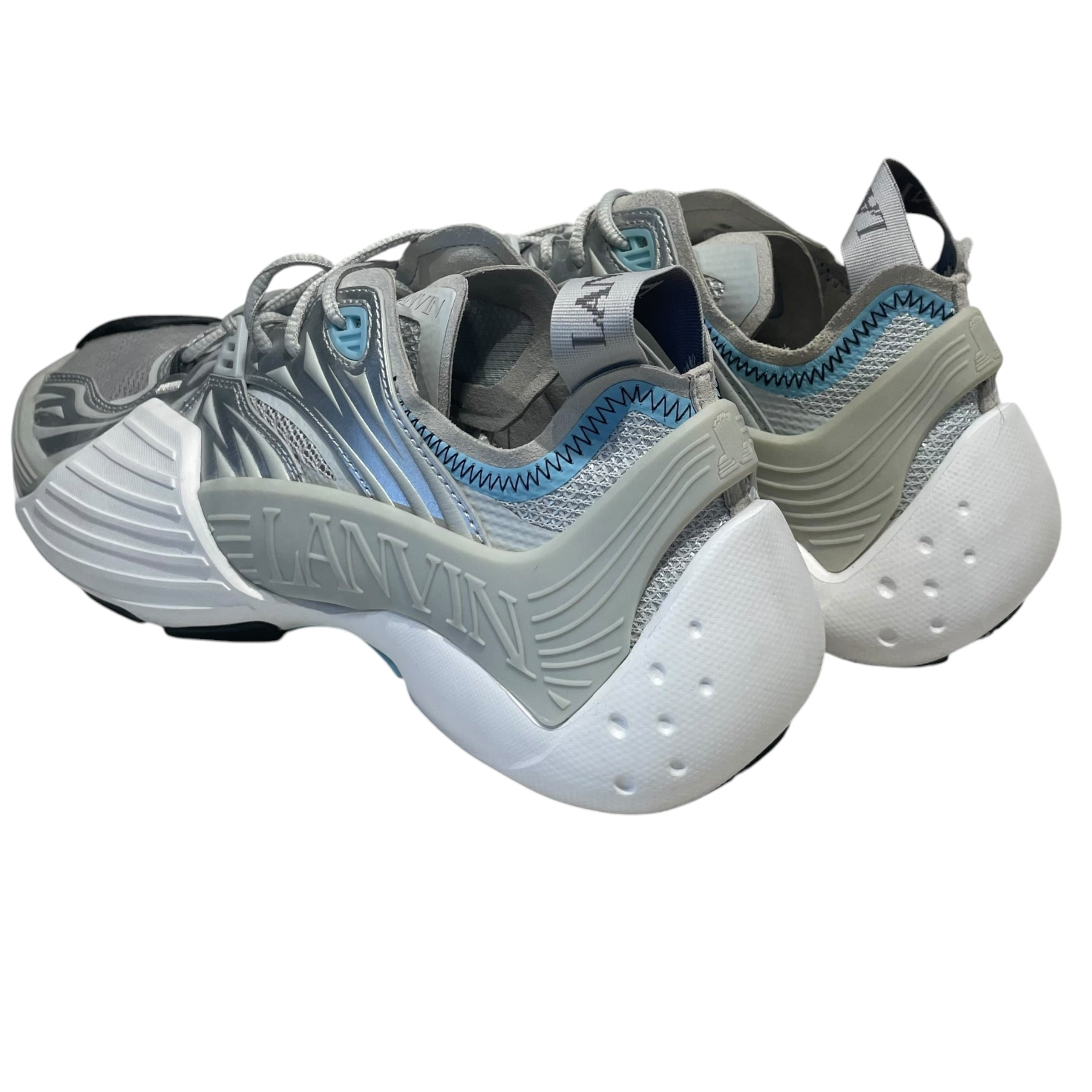LANVIN/Low-Sneakers/EU 42/Cotton/WHT/Lanvin FLash X Sneakers view 2