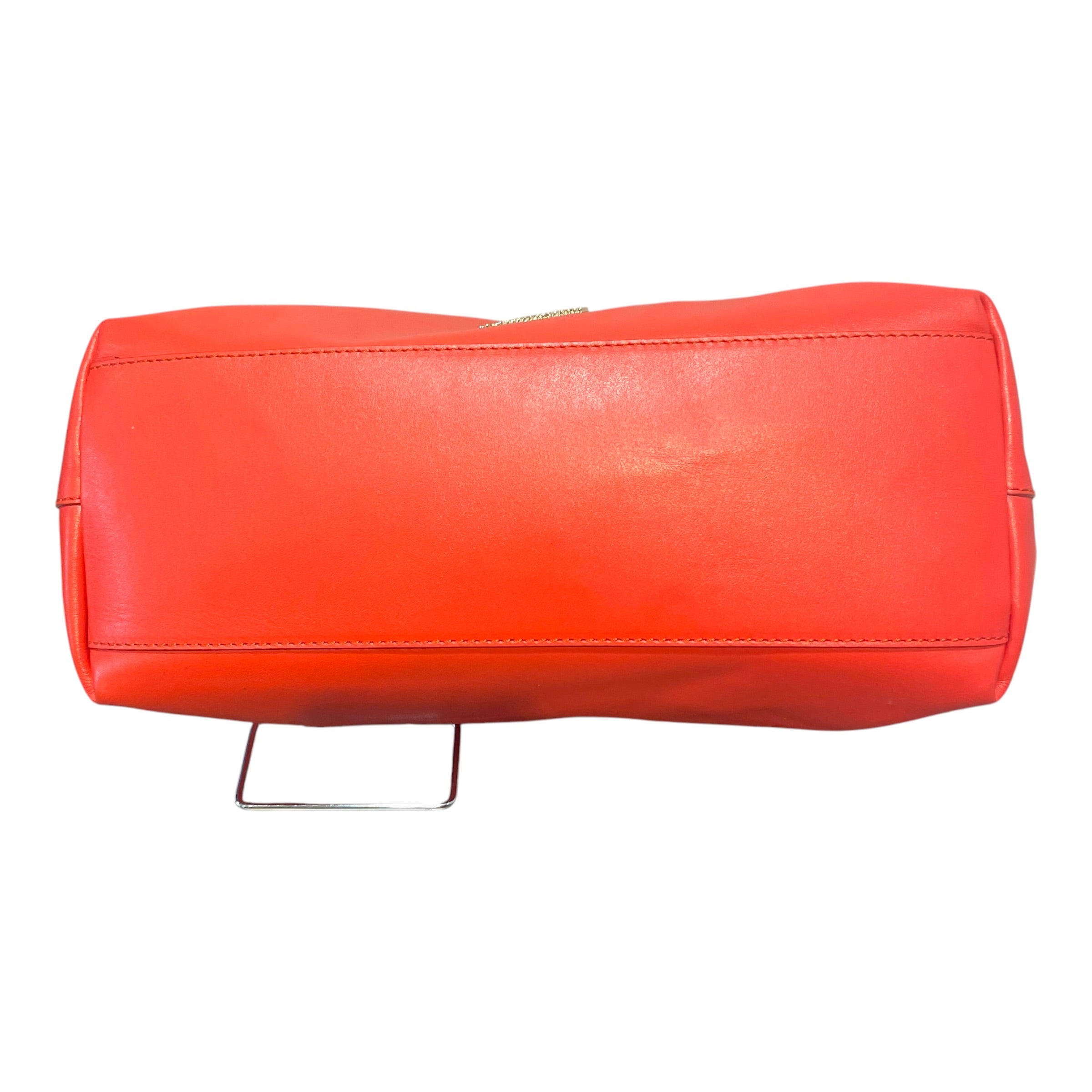 BLUMARINE/Bag/Leather/RED/Charlotte Ruffled Strap Bag view 6