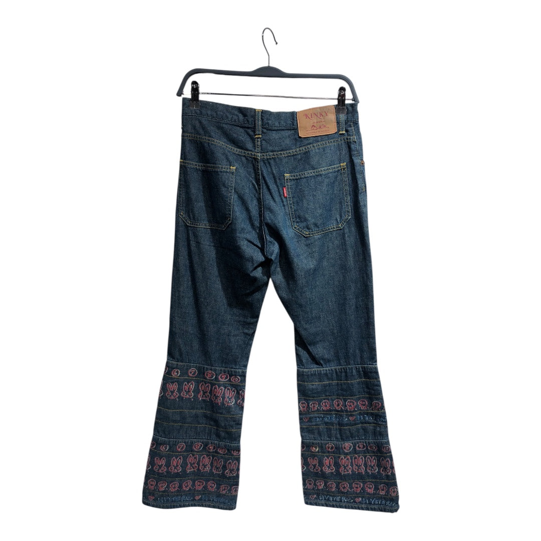 HYSTERIC GLAMOUR/Bootcut Pants/S/Denim/BLU/ view 2